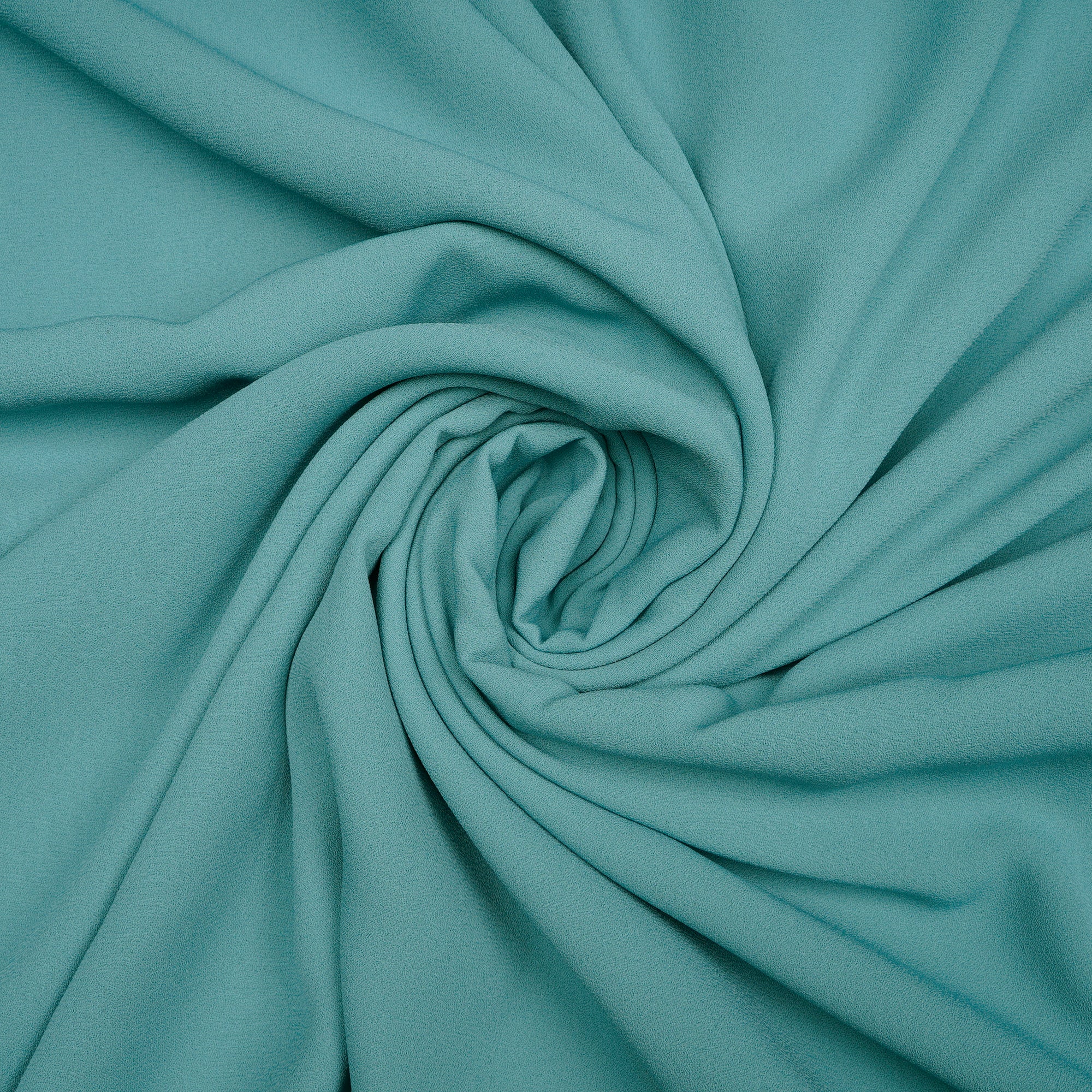 Aquifer Solid Dyed Imported Royal Georgette Fabric (60" Width)