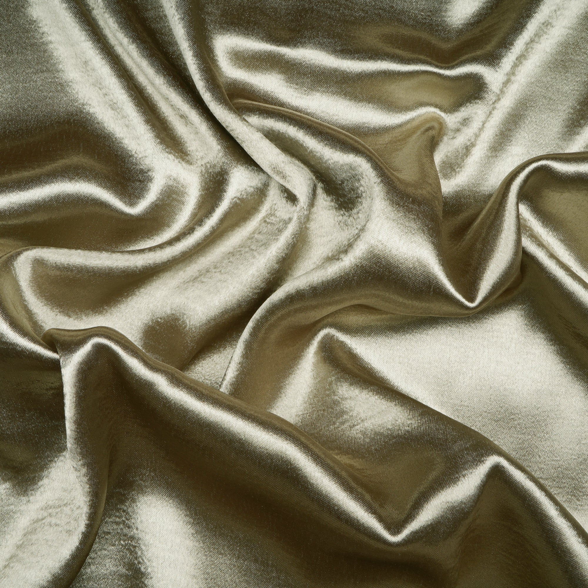 Sage Green Solid Dyed Imported Lido Satin Fabric (60" Width)