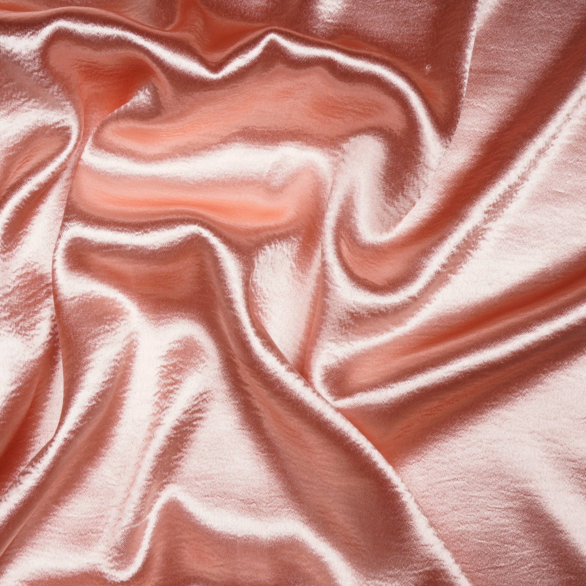 Pale Blush Solid Dyed Imported Lido Satin Fabric (60" Width)