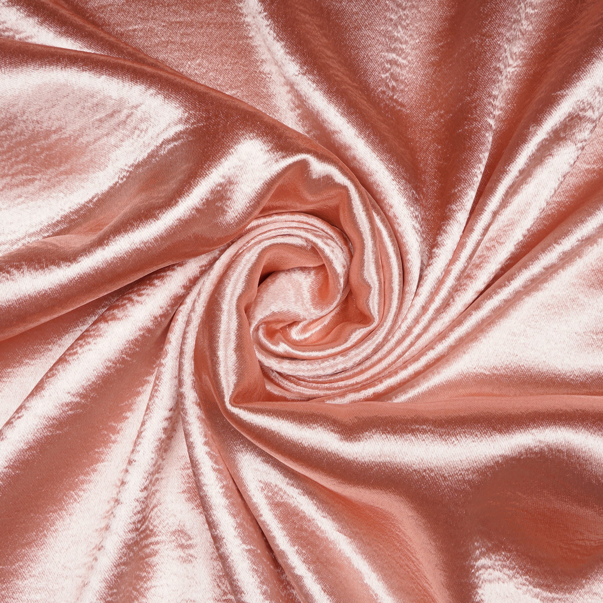 Pale Blush Solid Dyed Imported Lido Satin Fabric (60" Width)