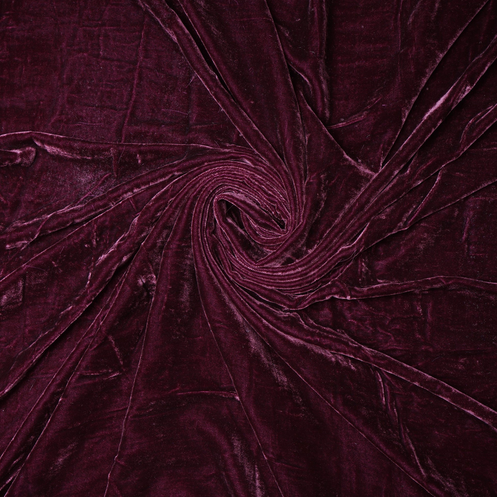 Maroon Imported Silk Velvet Fabric