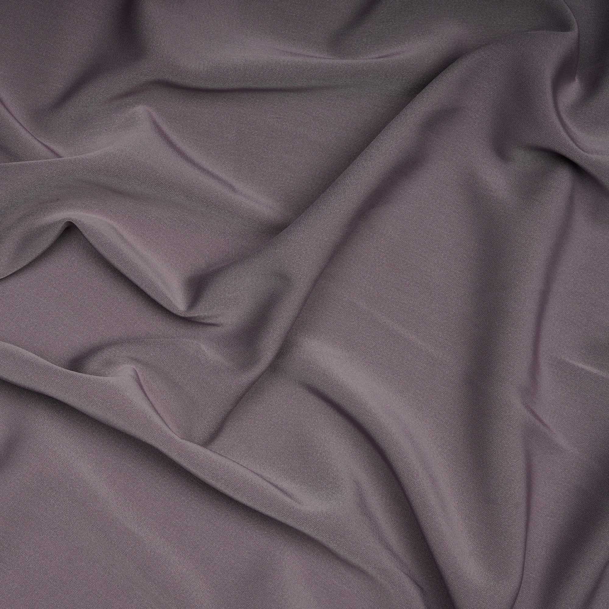 Purple Dove Solid Dyed Imported Prada Crepe Fabric (60" Width)