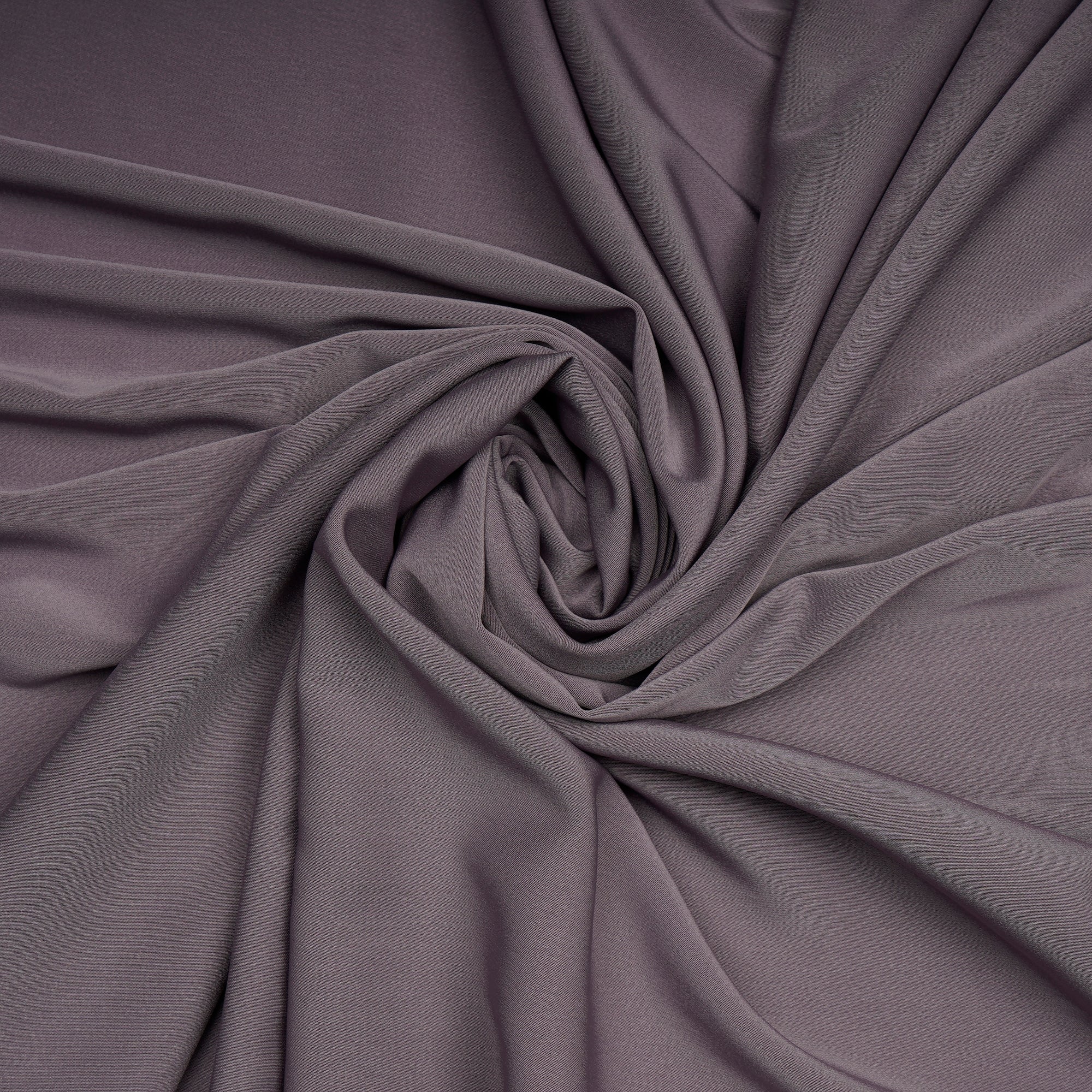 Purple Dove Solid Dyed Imported Prada Crepe Fabric (60" Width)