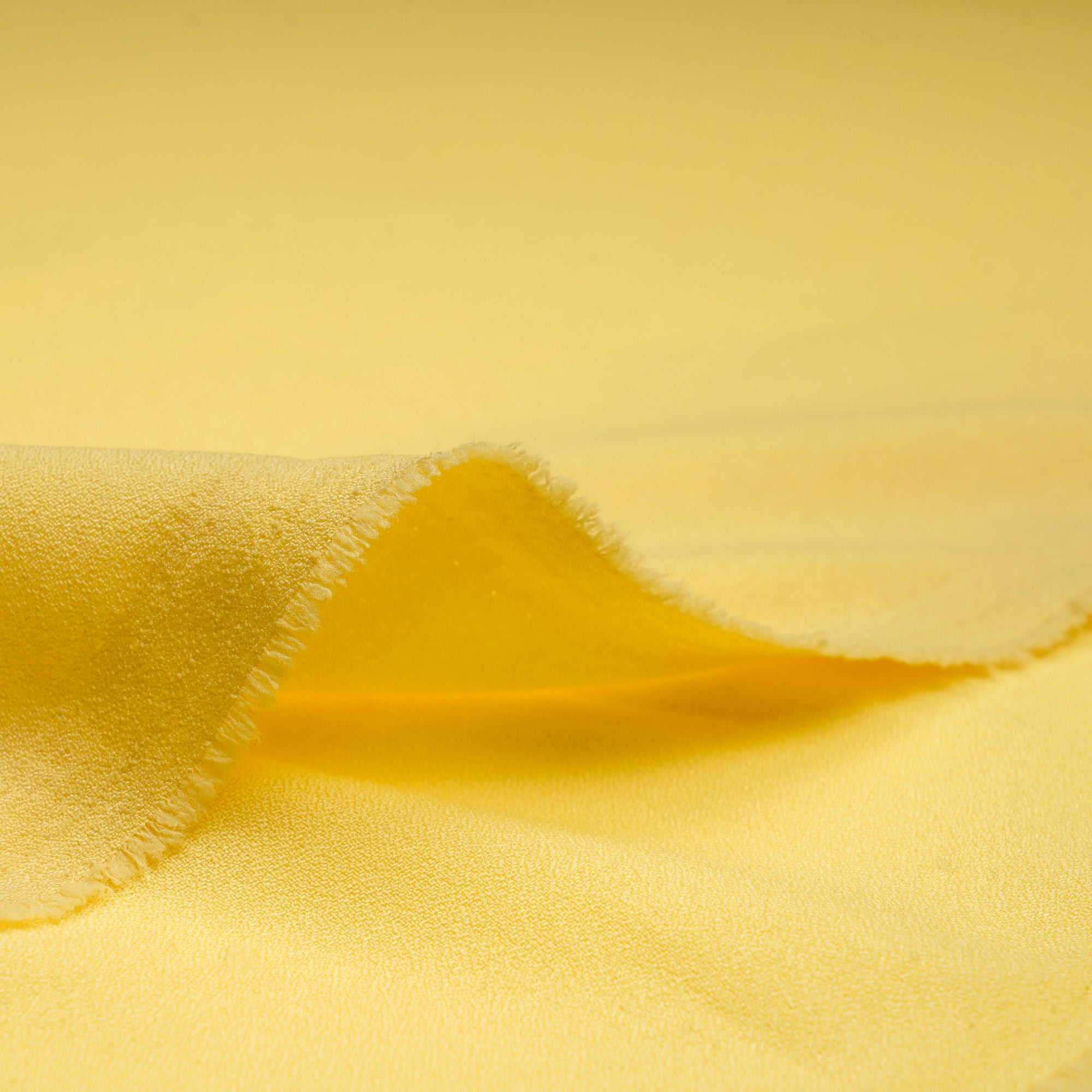 Lemon Verbena Solid Dyed Imported Moss Crepe Fabric (60" Width)