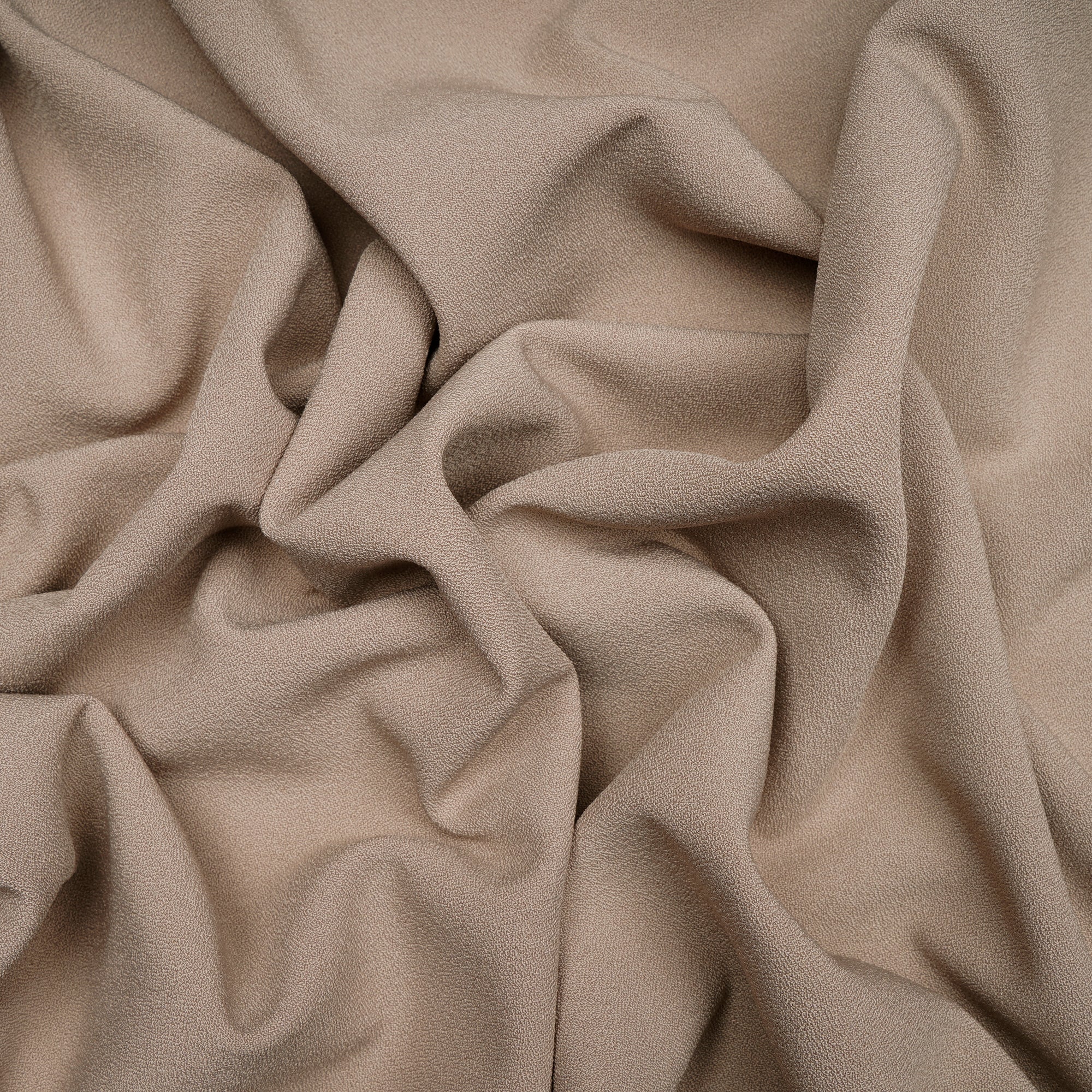 Safari Solid Dyed Imported Moss Crepe Fabric (60" Width)