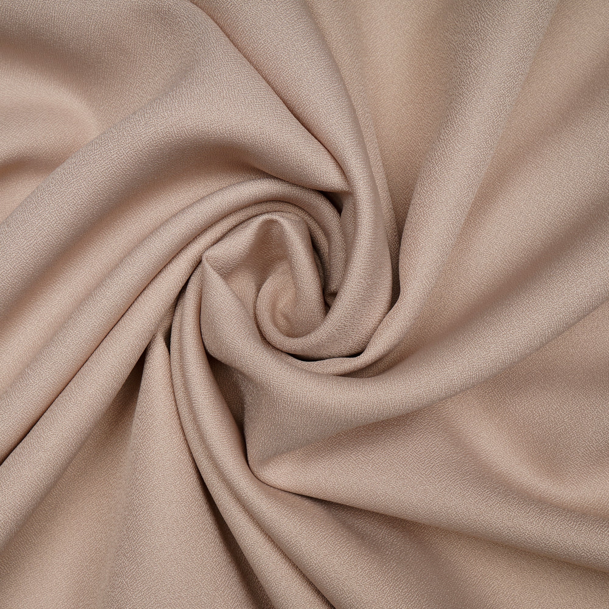 Irish Cream Solid Dyed Imported Amazon Moss Crepe Fabric (60" Width)