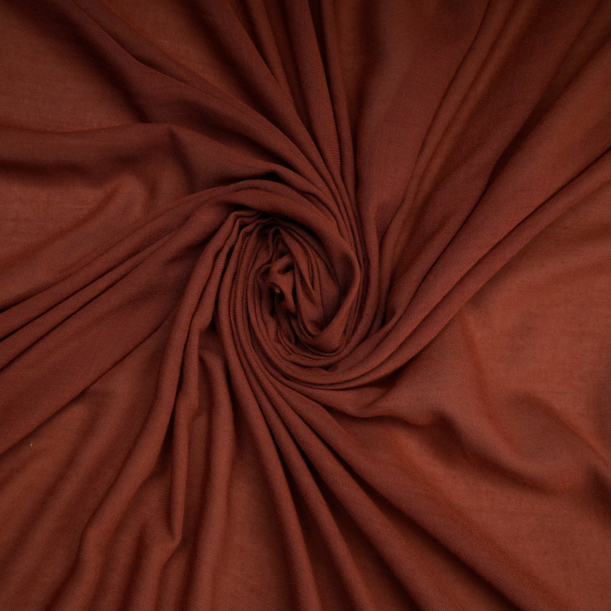 Brown Solid Dyed Imported Ice Voile Fabric (60" Width)