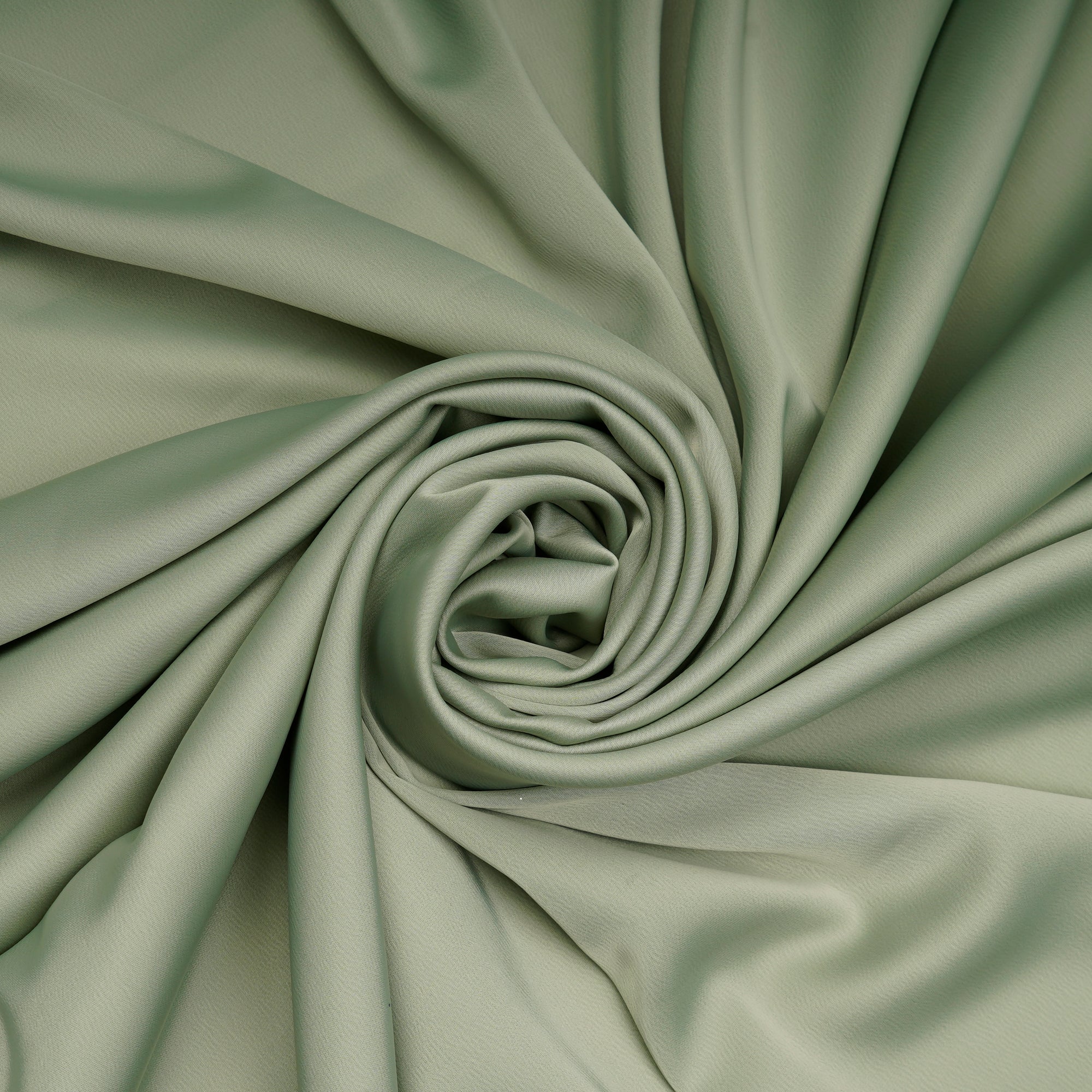 Pista Green Solid Dyed Imported Crunchy Satin Fabric (60" Width)