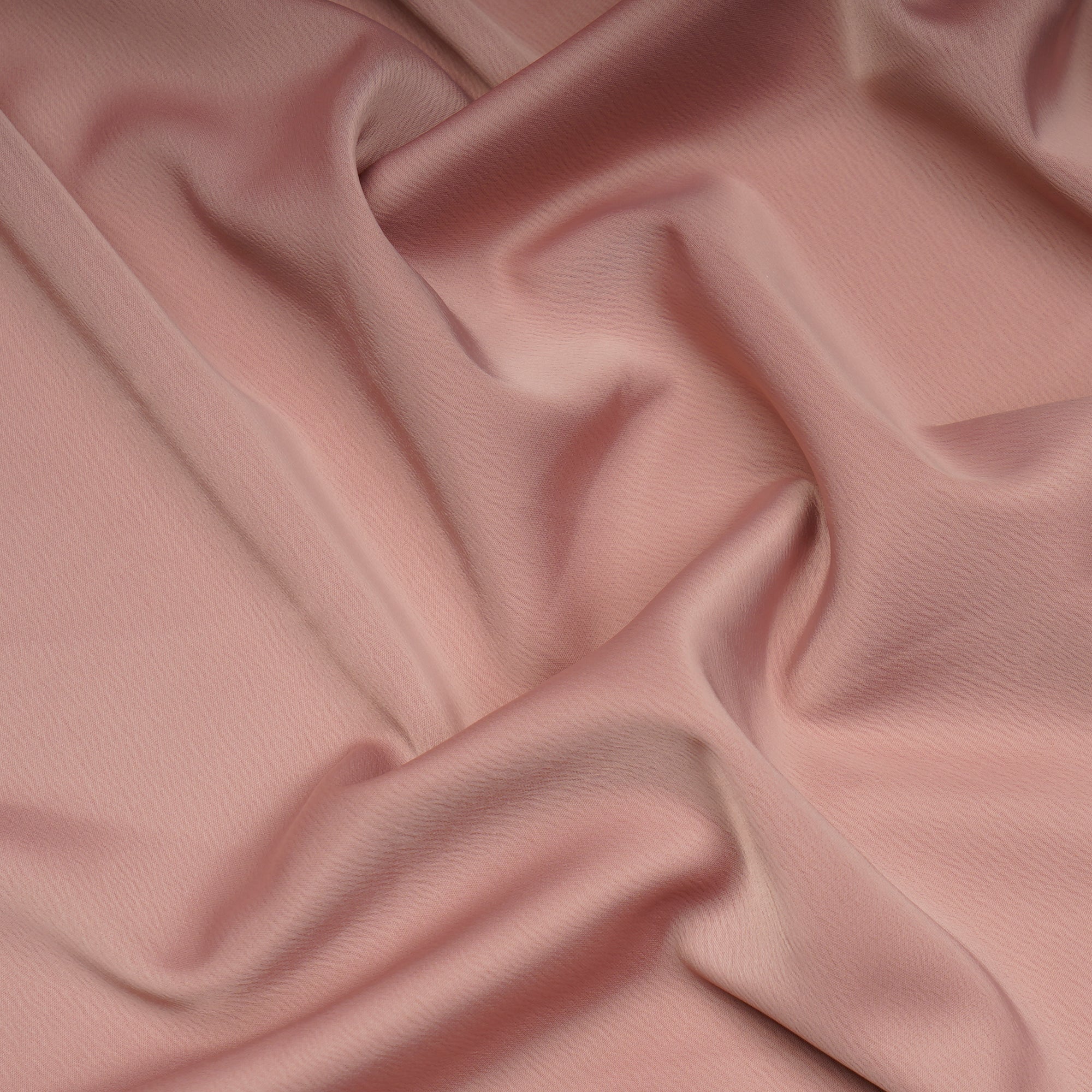 Mellow Rose Solid Dyed Imported Crunchy Satin Fabric (60" Width)
