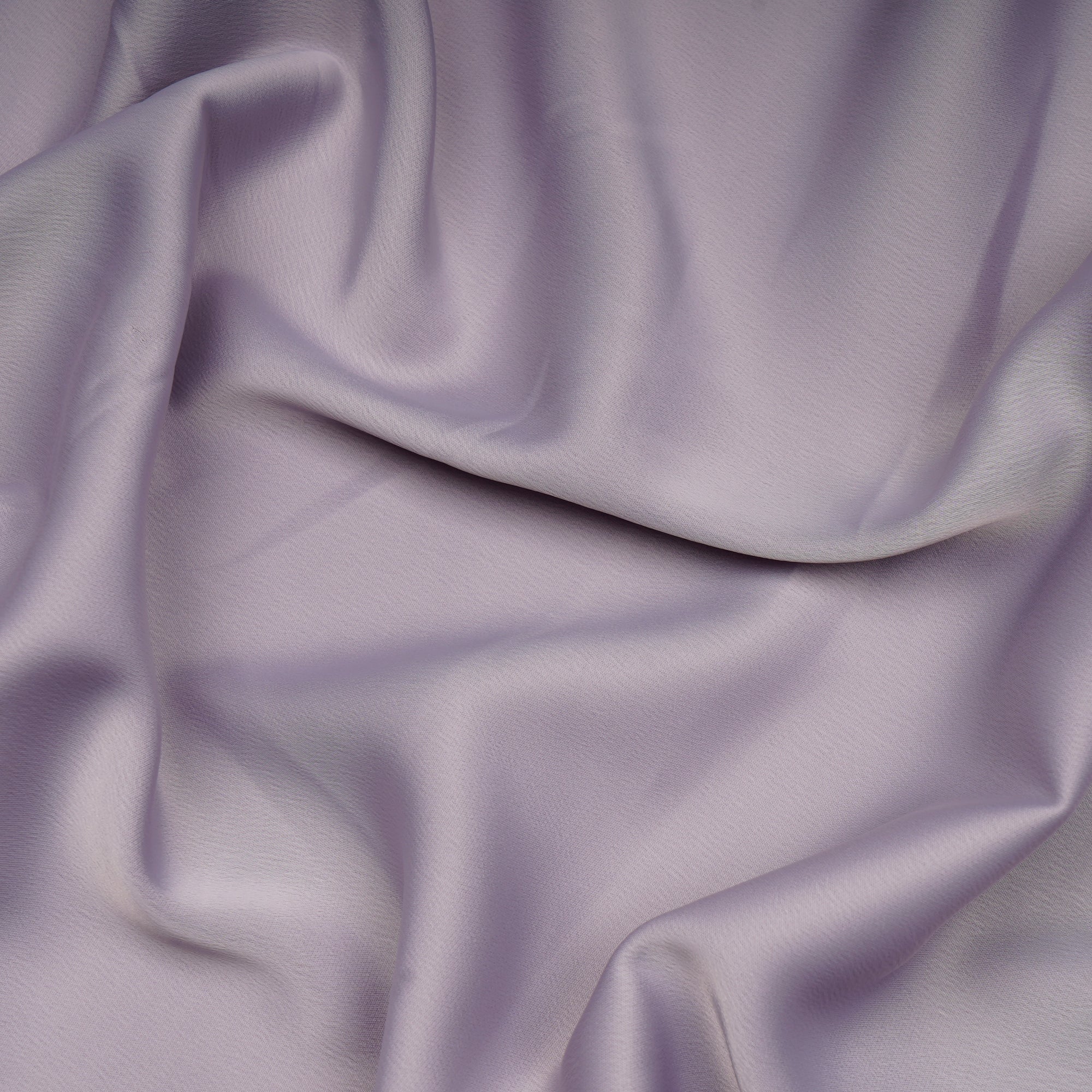 Light Grey Solid Dyed Imported Crunchy Satin Fabric (60" Width)
