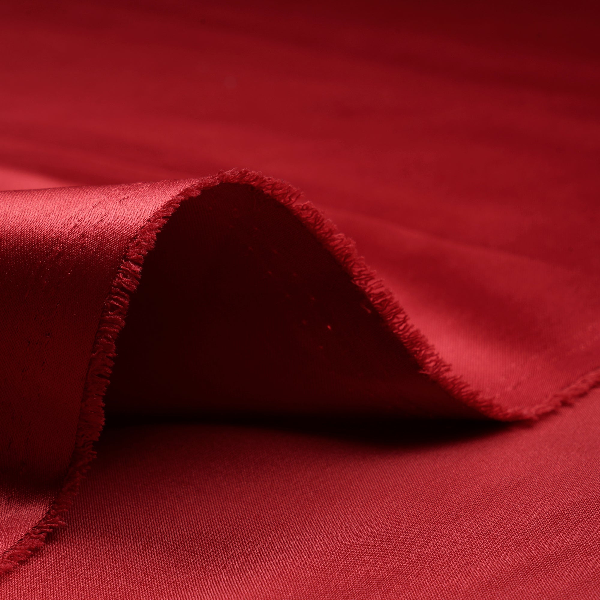 Maroon Solid Dyed Imported Duchess Satin Fabric (60" Width)