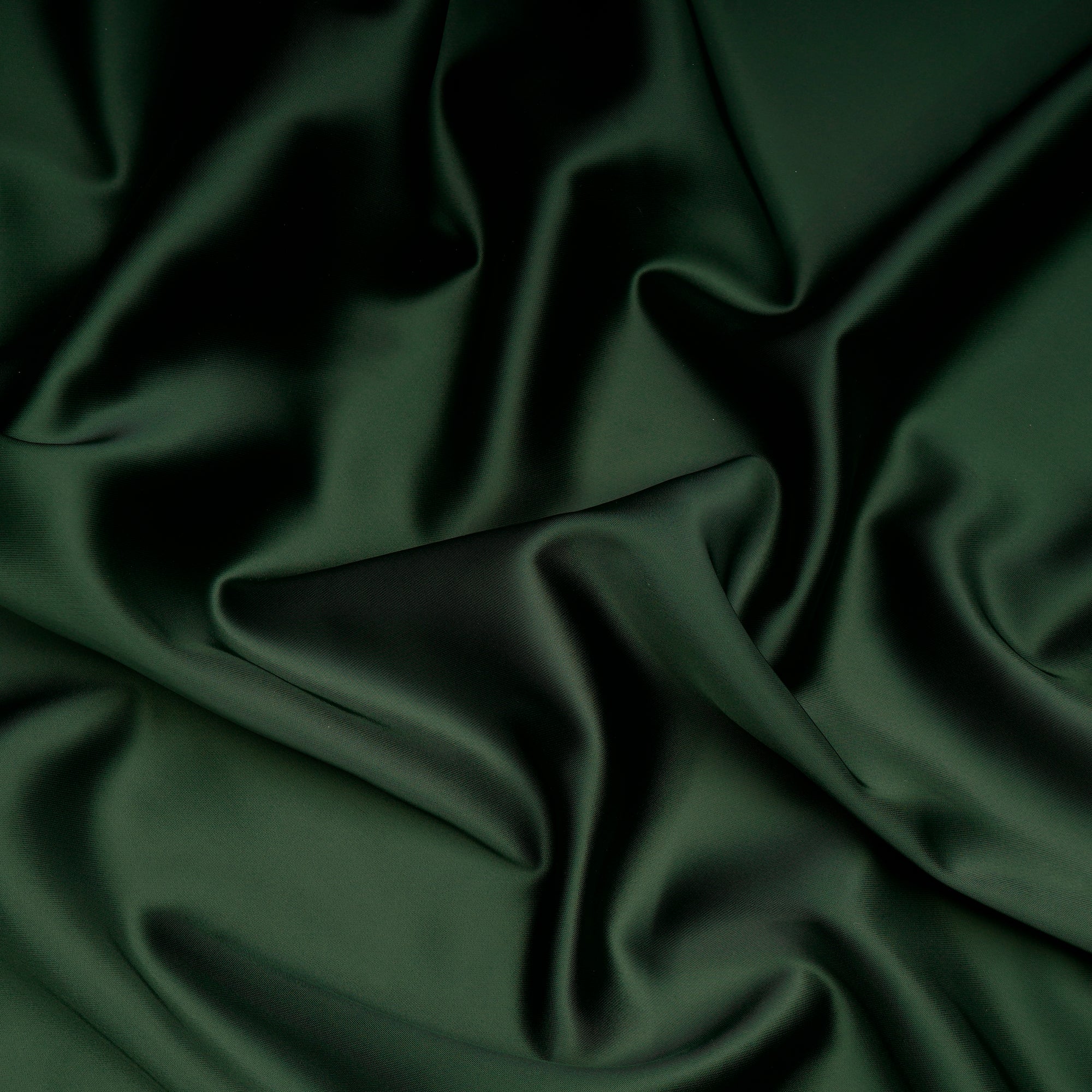Douglas Fir Solid Dyed Imported Duchess Satin Fabric (60" Width)