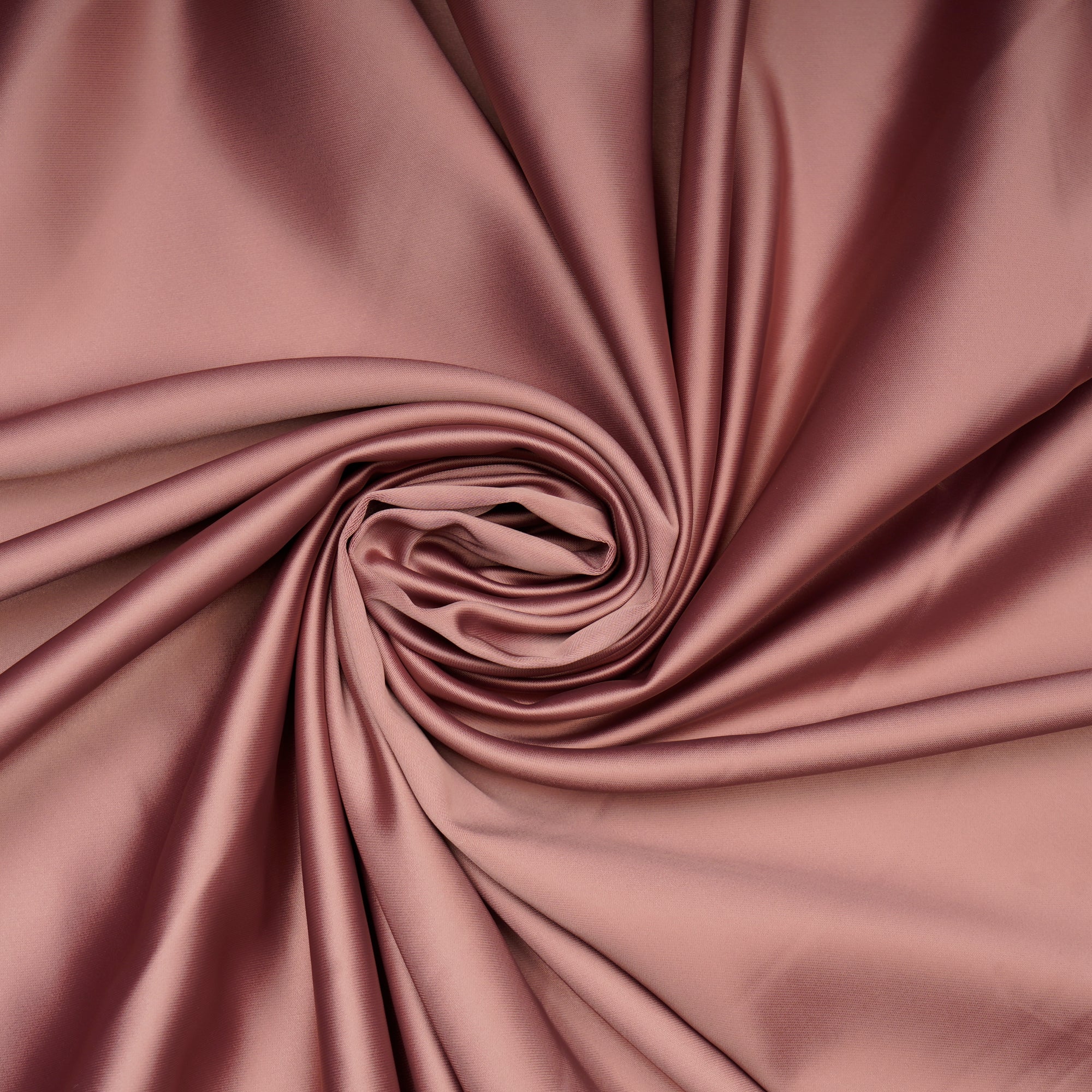 Peach Beige Solid Dyed Imported Duchess Satin Fabric (60" Width)