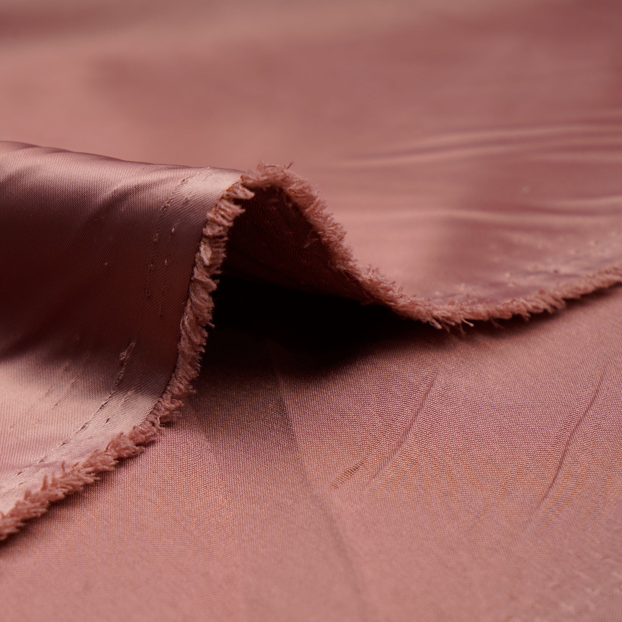 Peach Beige Solid Dyed Imported Duchess Satin Fabric (60" Width)