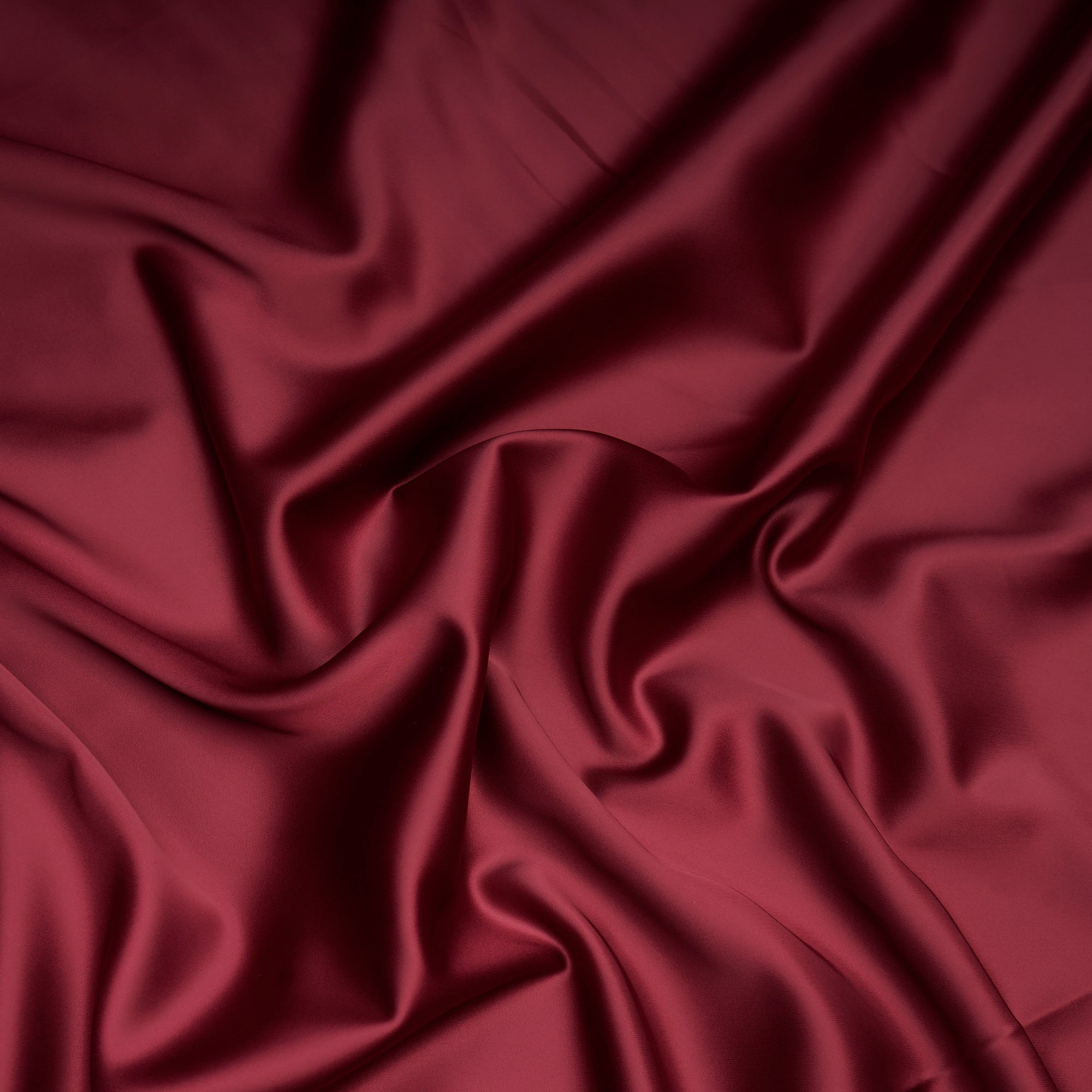 Sun-Dried Tomato Solid Dyed Imported Duchess Satin Fabric (60" Width)