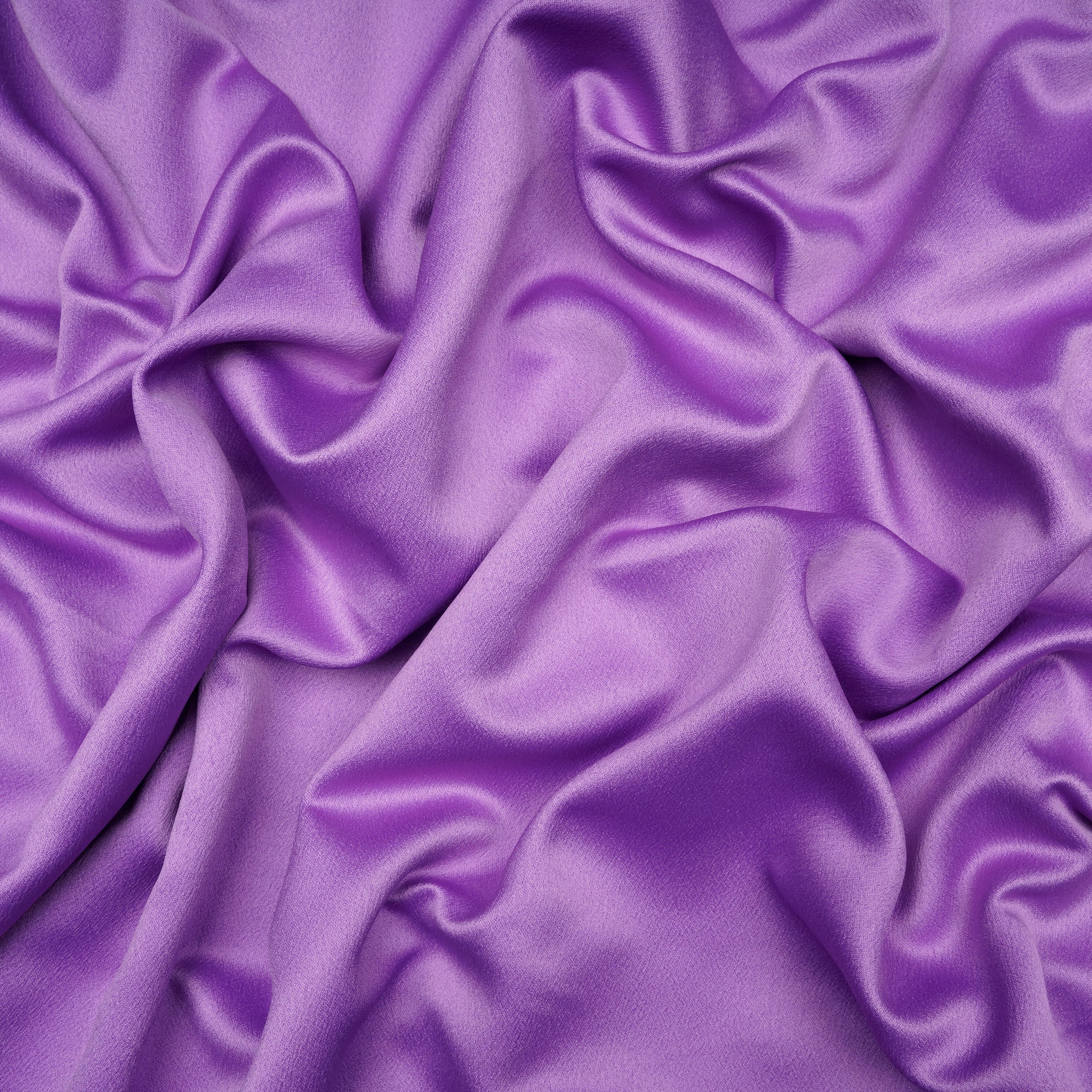 Bellflower Solid Dyed Imported Versace Crepe Fabric (60" Width)