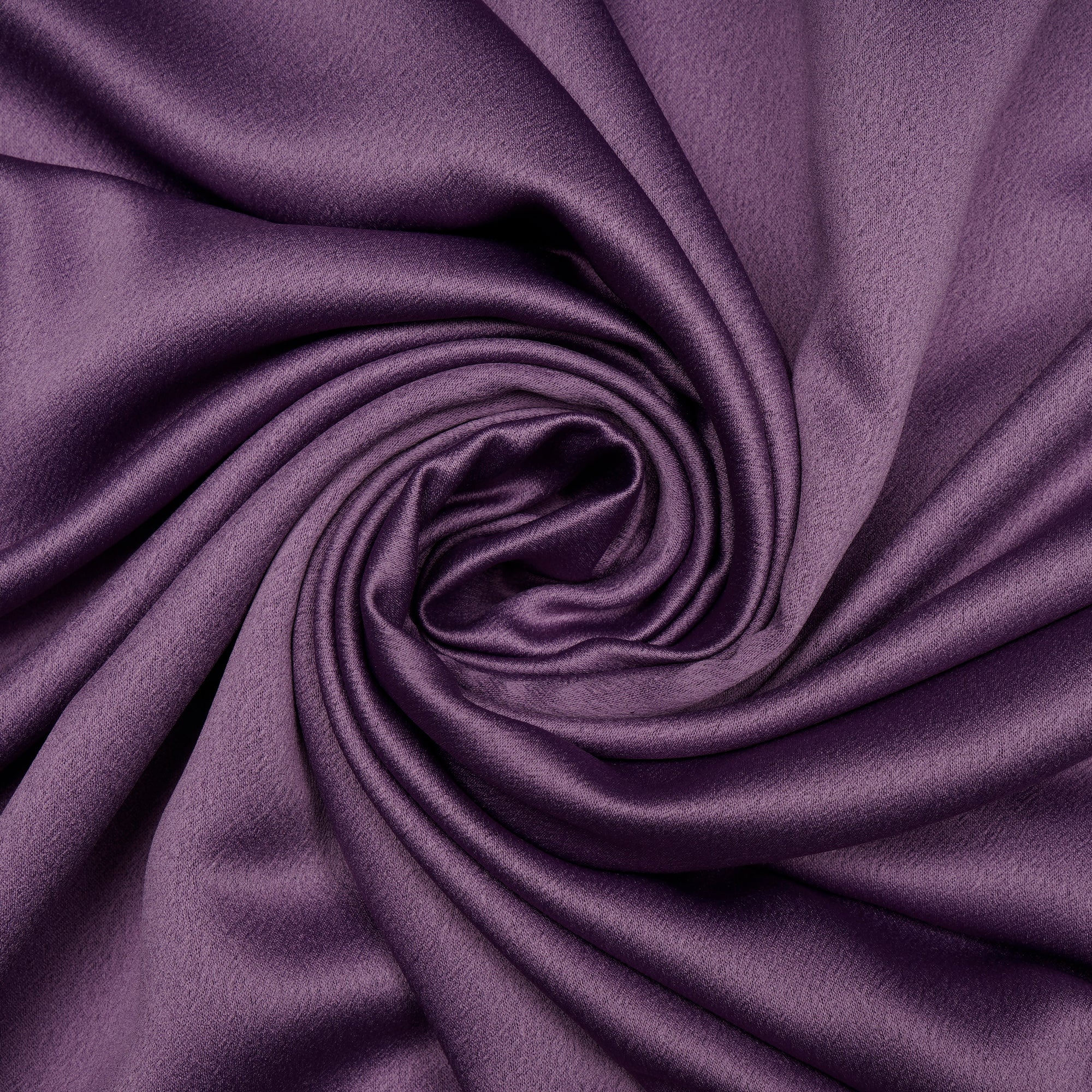 Concord Grape Solid Dyed Imported Versace Crepe Fabric (60" Width)