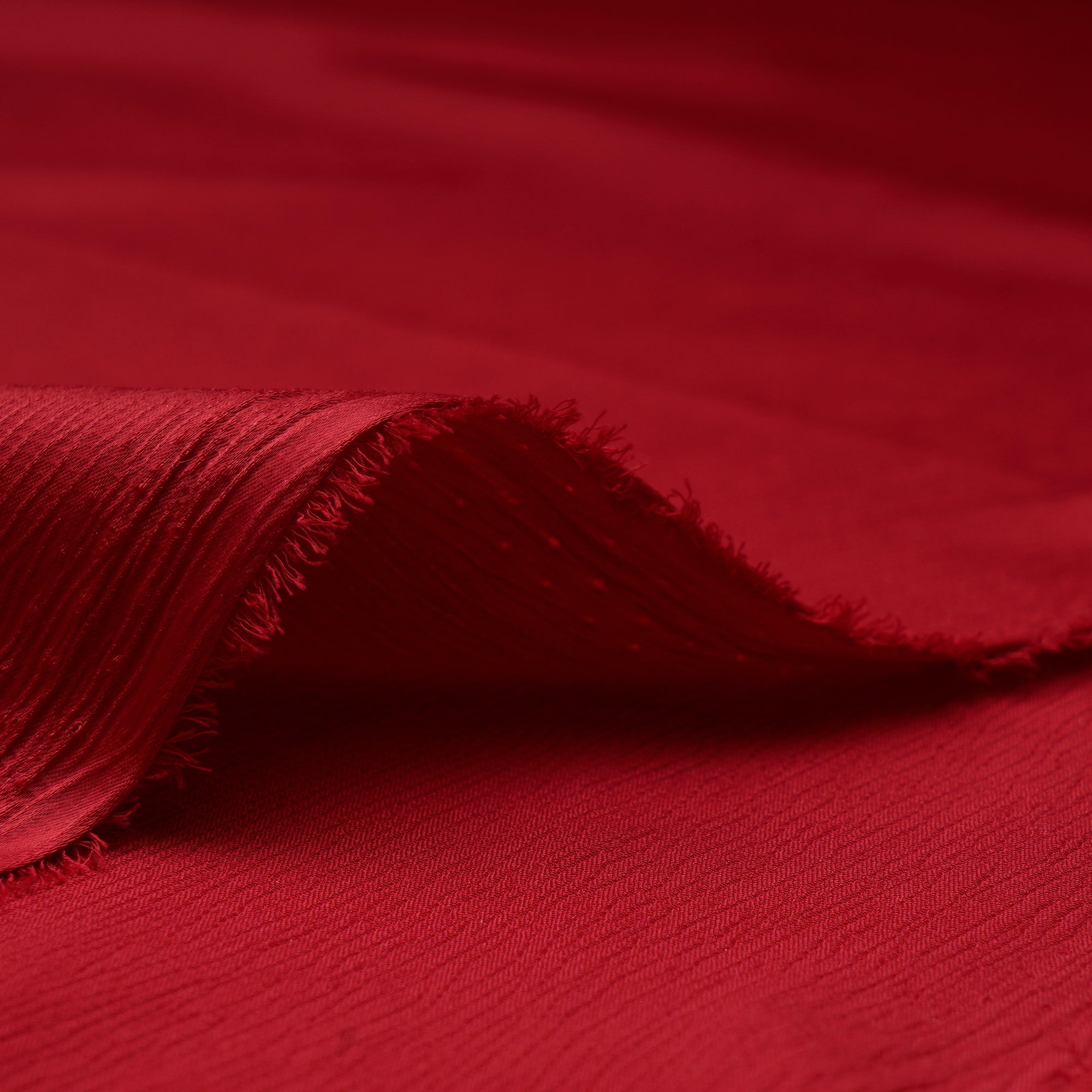 Red Solid Dyed Imported Cocktail Satin Fabric (60" Width)