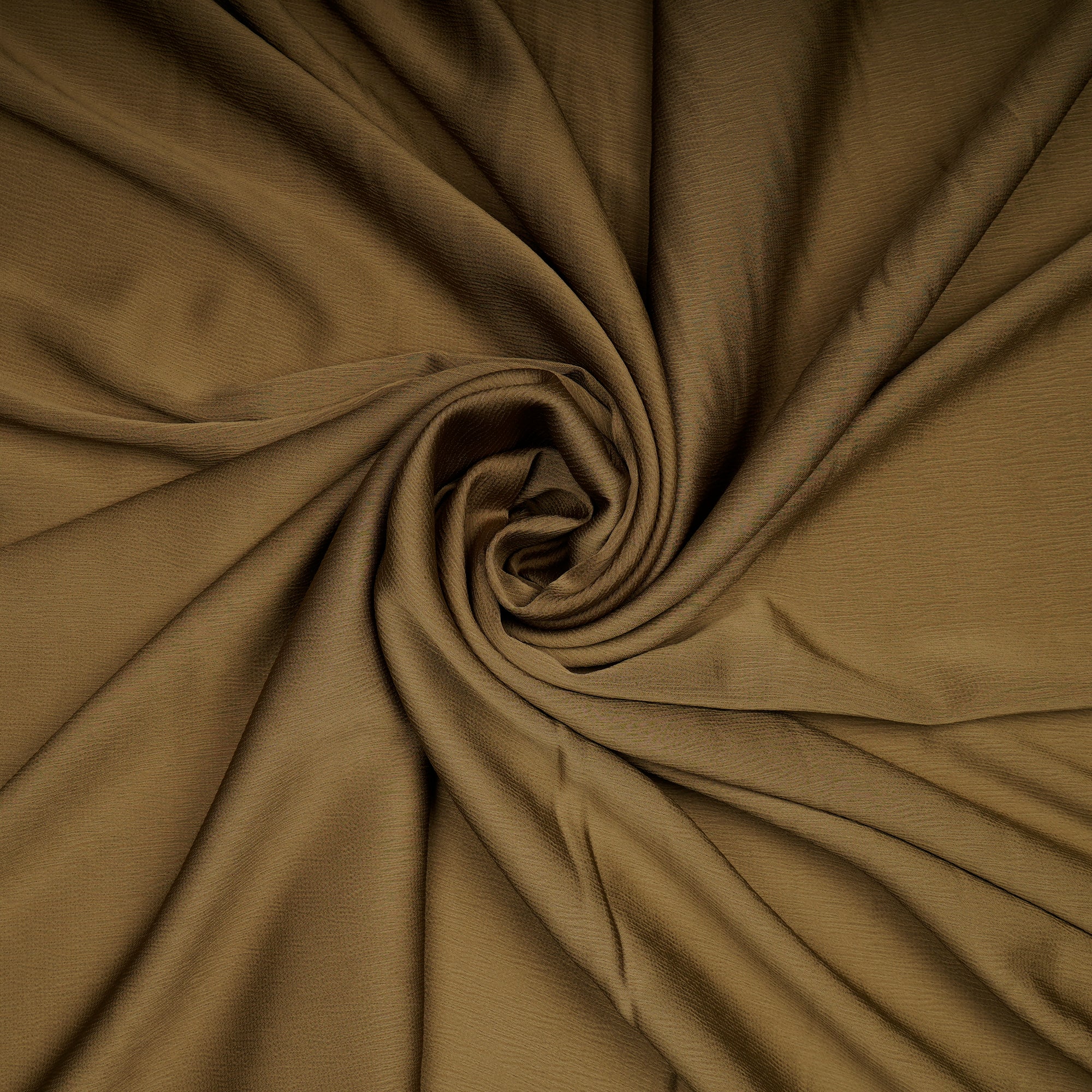 Olive Green Solid Dyed Imported Cocktail Satin Fabric (60" Width)