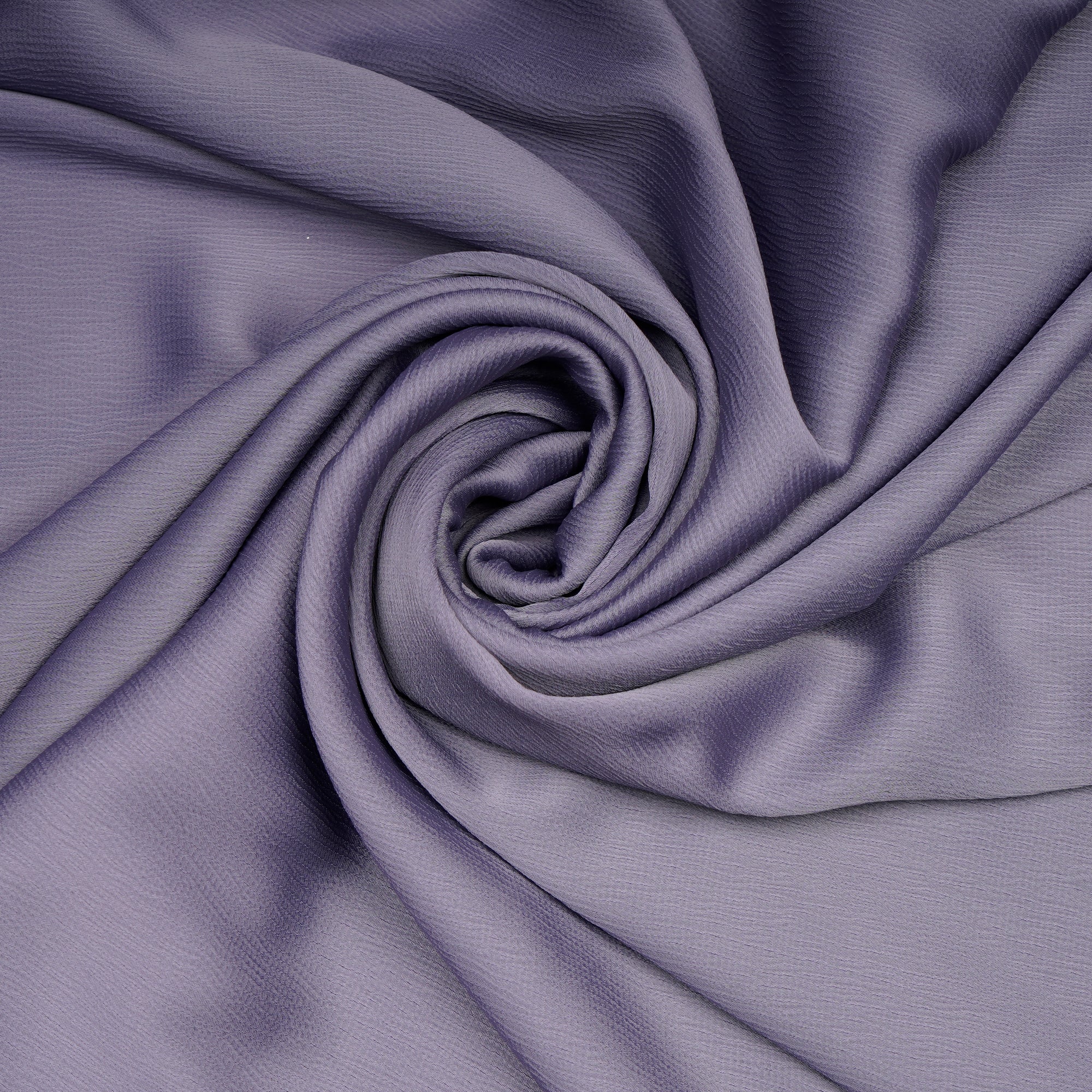 Lavender Grey Solid Dyed Imported Cocktail Satin Fabric (60" Width)