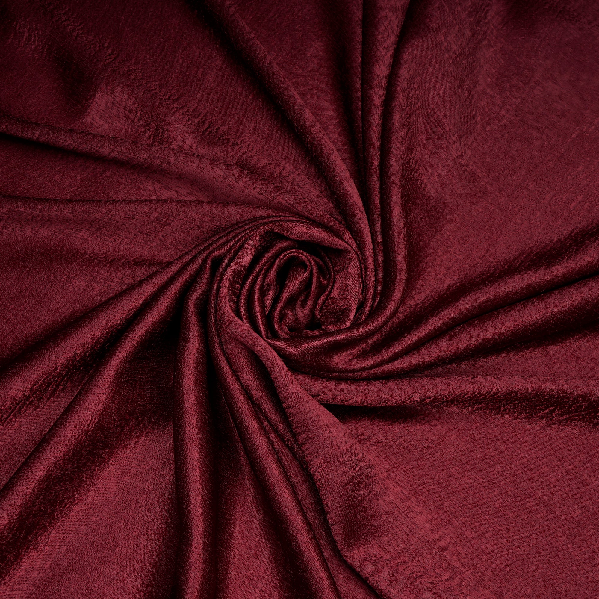 Cordovan Solid Dyed Imported Sandwash Satin Fabric (60" Width)