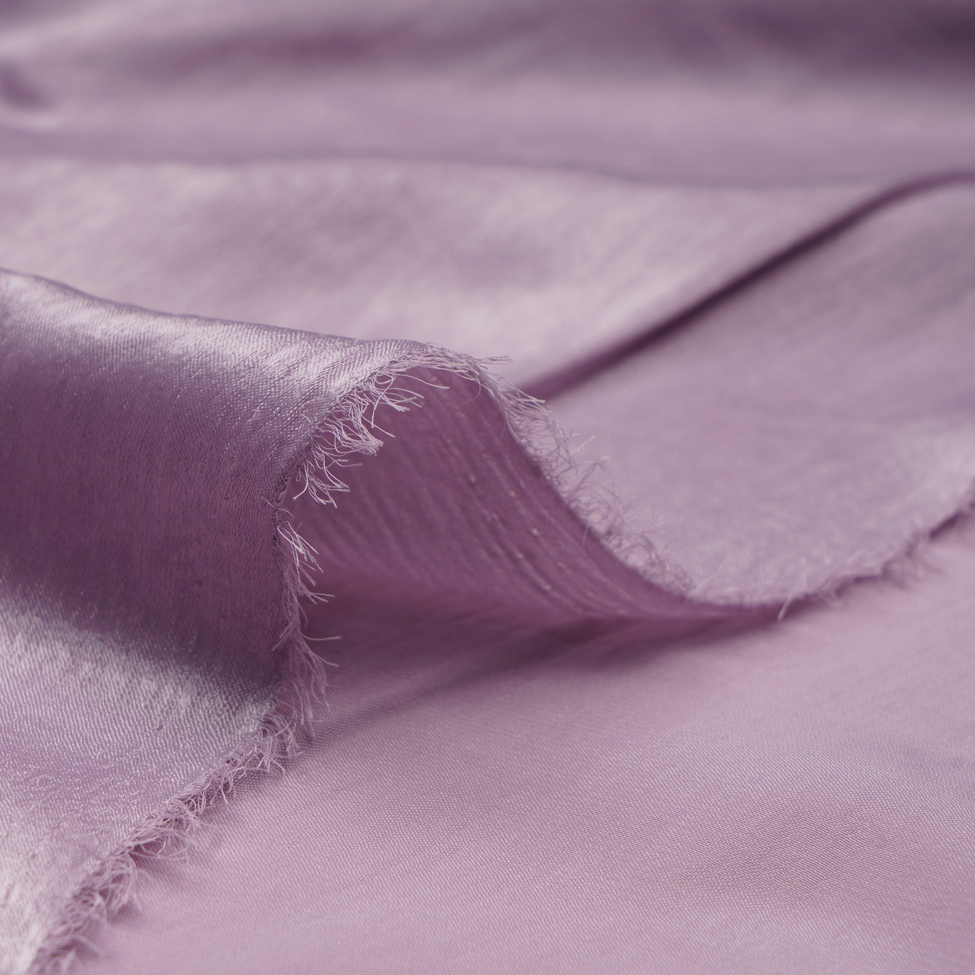 Lavender Solid Dyed Imported Sandwash Satin Fabric (60" Width)