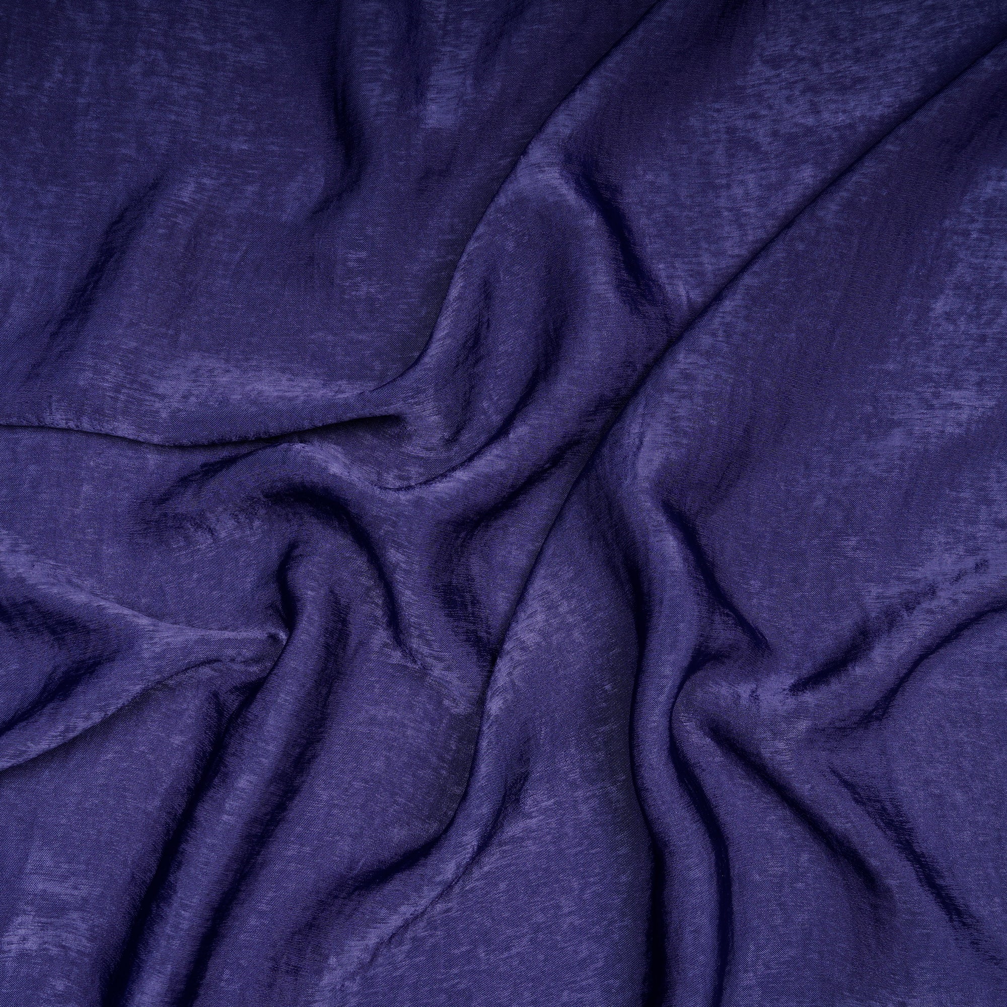 Voilet Solid Dyed Imported Sandwash Satin Fabric (60" Width)