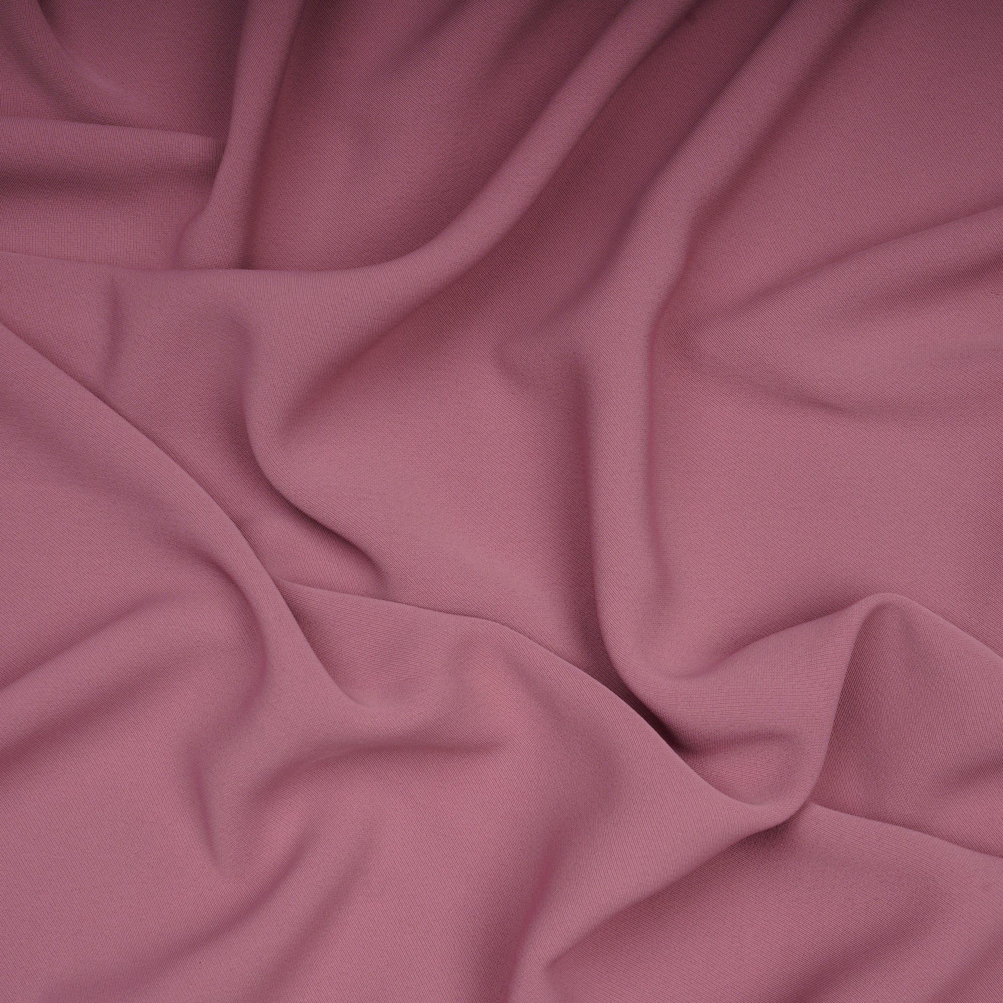 Foxglove Solid Dyed Imported Mesh Twill Satin Fabric (60" Width)