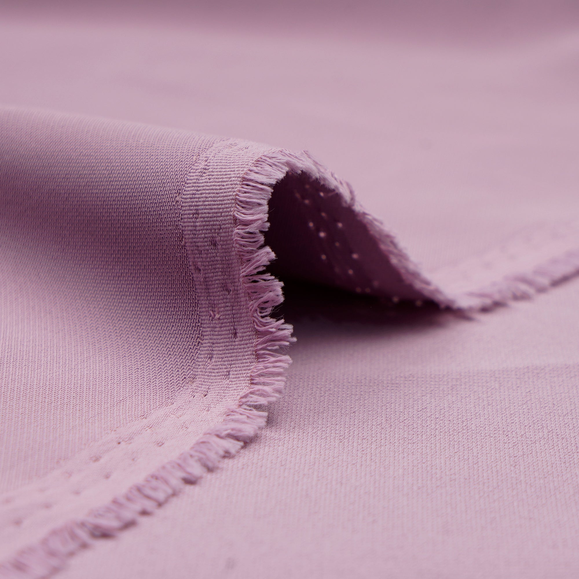 Lavender Solid Dyed Imported Mesh Twill Satin Fabric (60" Width)