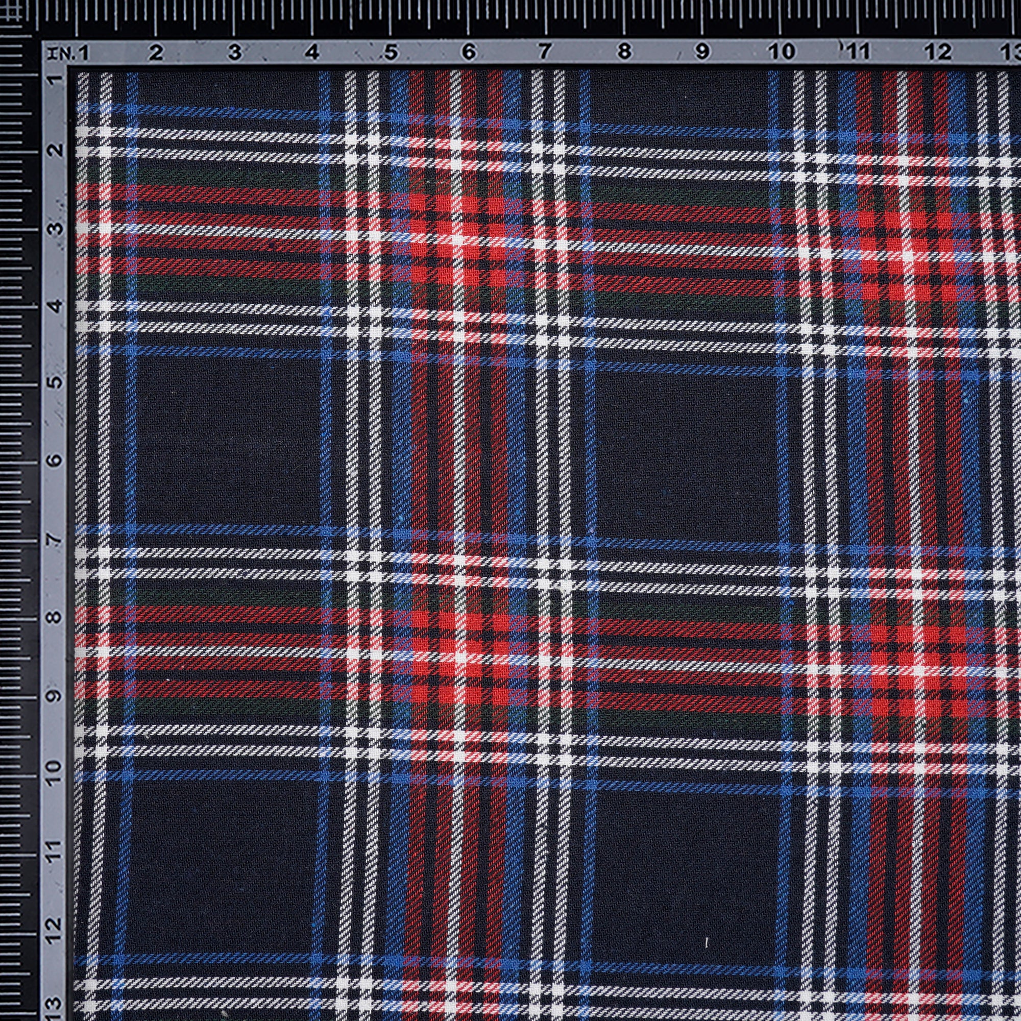 Multi Color Yarn Dyed Flannel Cotton Check Fabric