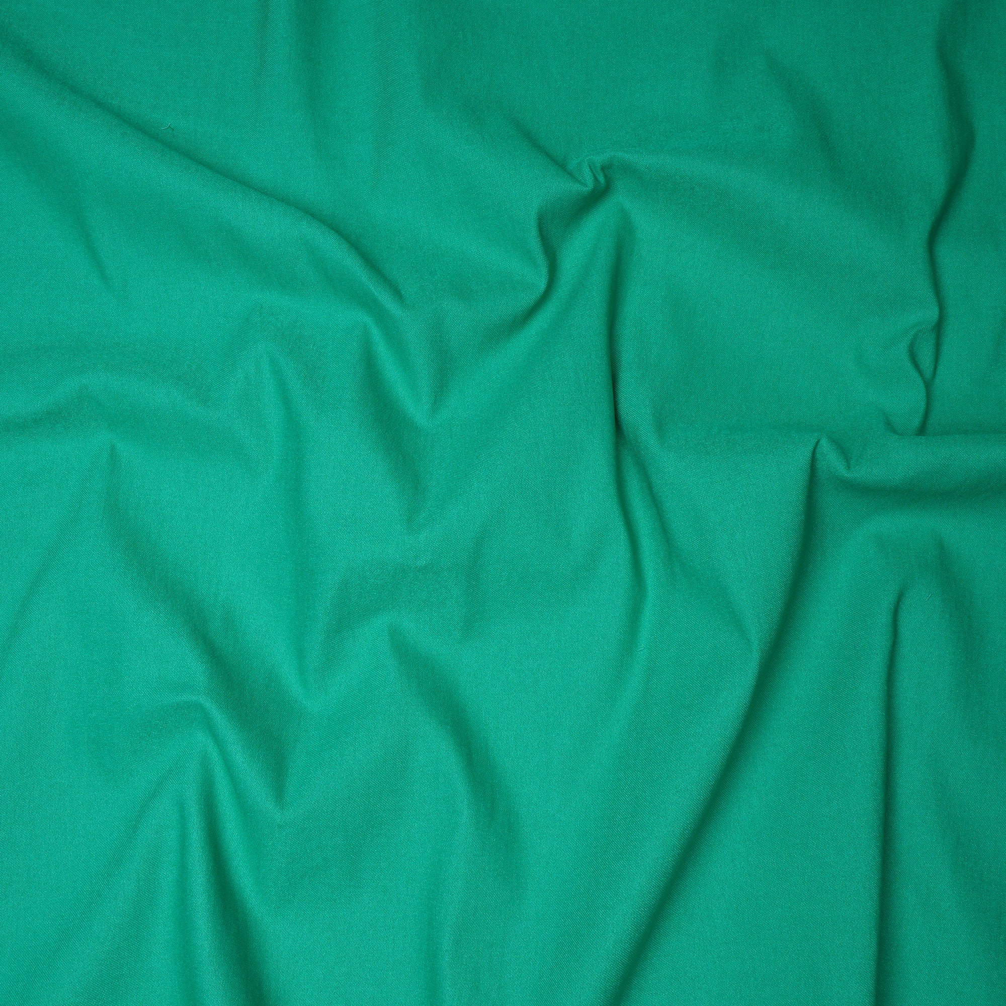 Light Green Plain Dyed Bengaline Lycra Fabric