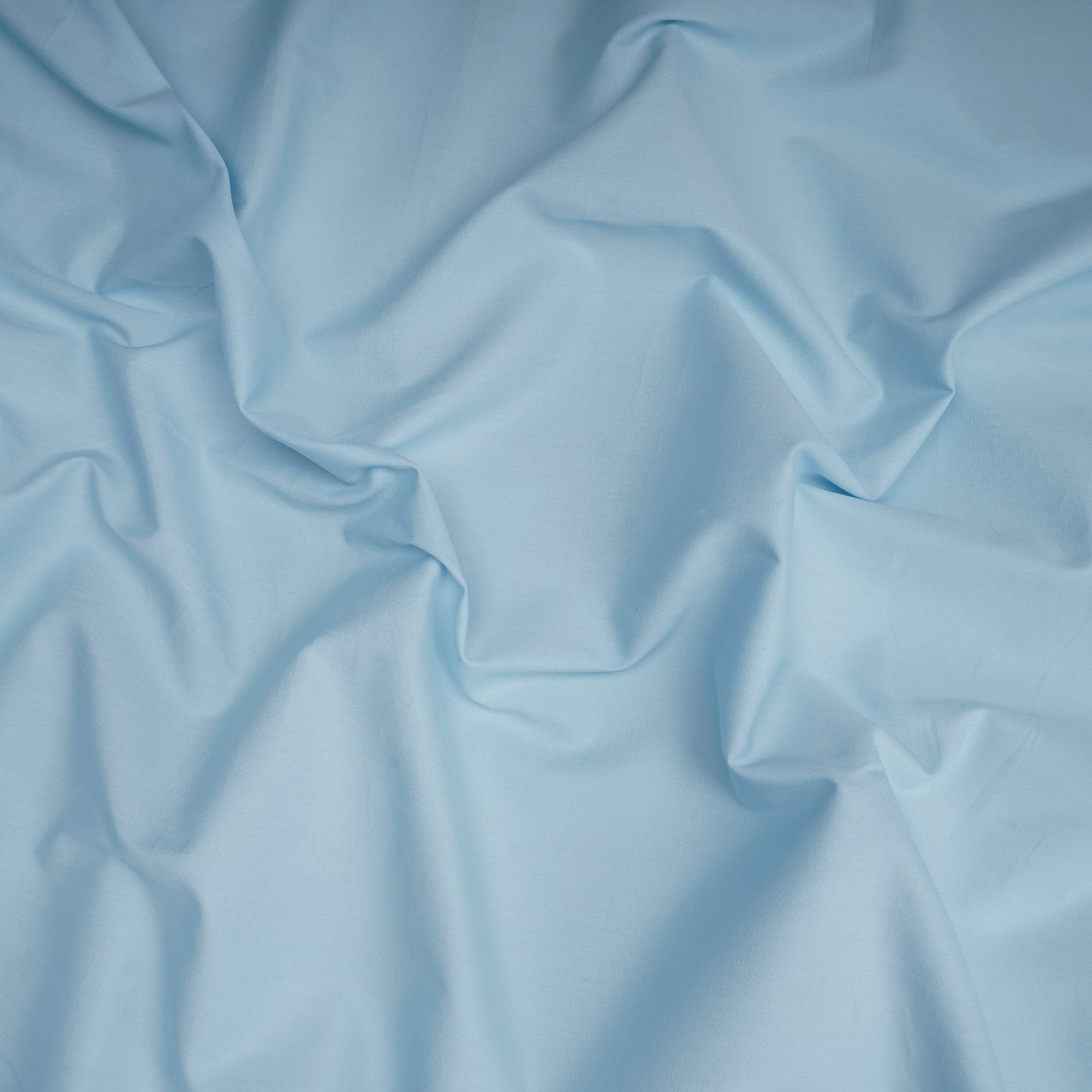 Crystal Blue Mill Dyed Mill Made Premium Cotton Poplin Fabric