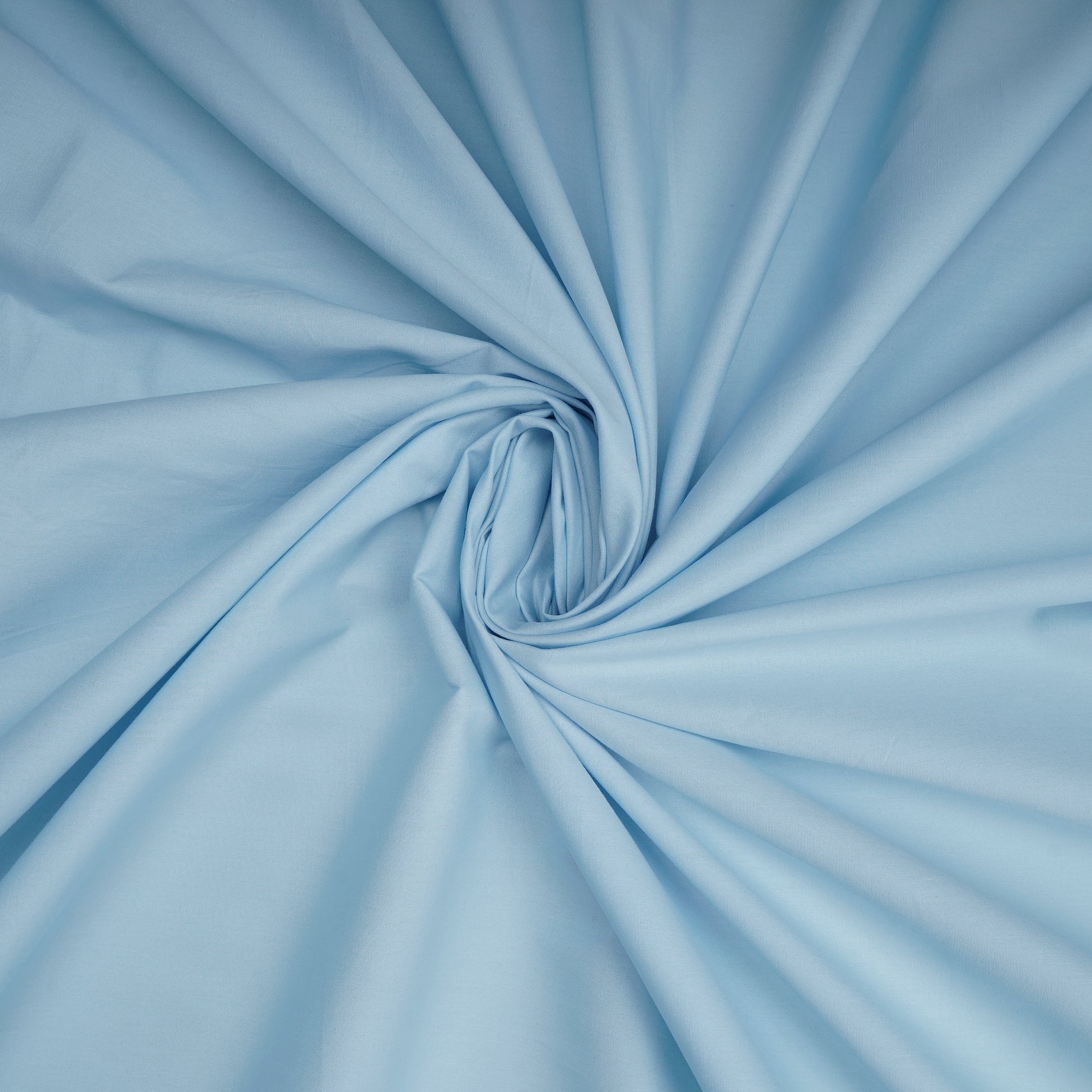 Crystal Blue Mill Dyed Mill Made Premium Cotton Poplin Fabric