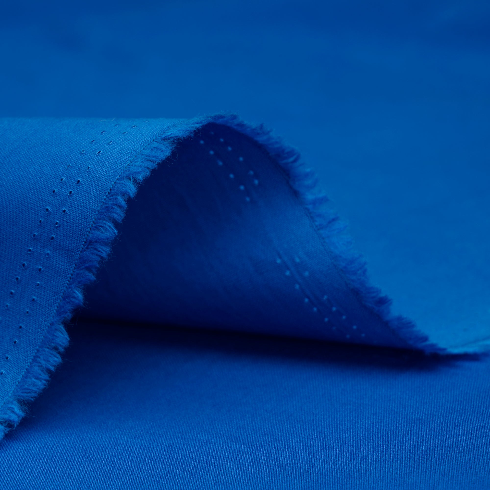 Lapis Blue Mill Dyed Mill Made Premium Cotton Poplin Fabric