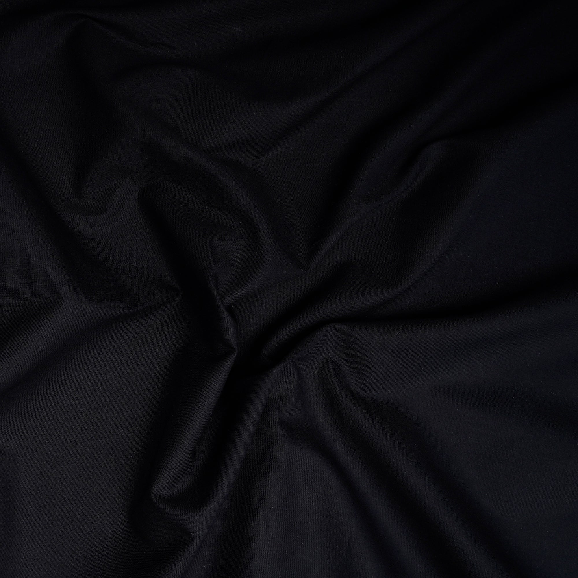 Black Mill Dyed Mill Made Premium Cotton Twill Fabric