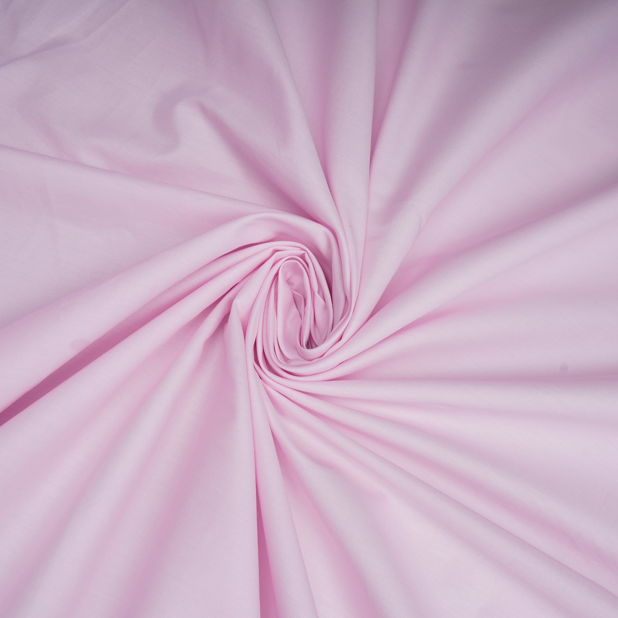 Baby Pink Mill Dyed Mill Made Premium Cotton Twill Fabric