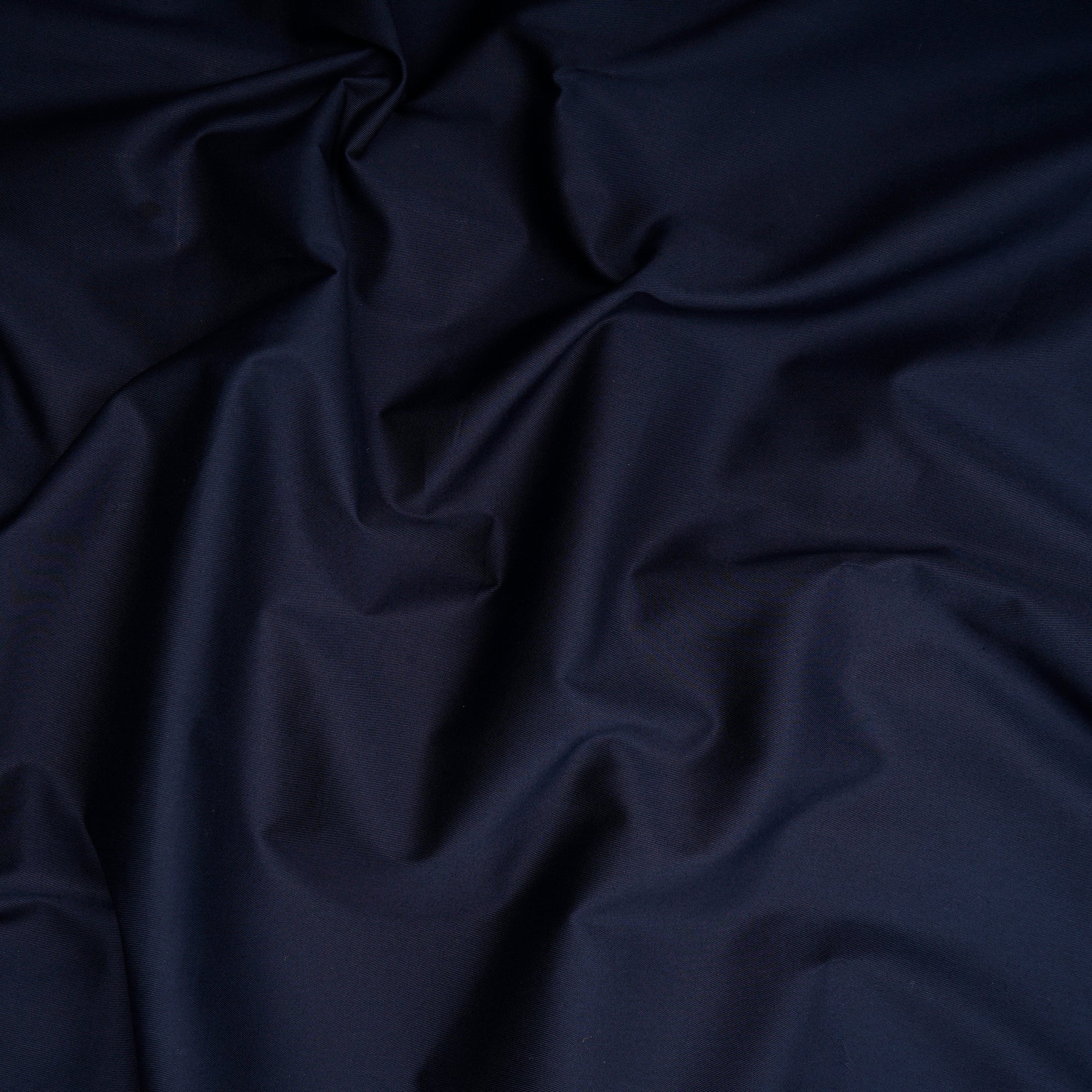 Deep Blue Mill Dyed Mill Made Premium Cotton Twill Fabric