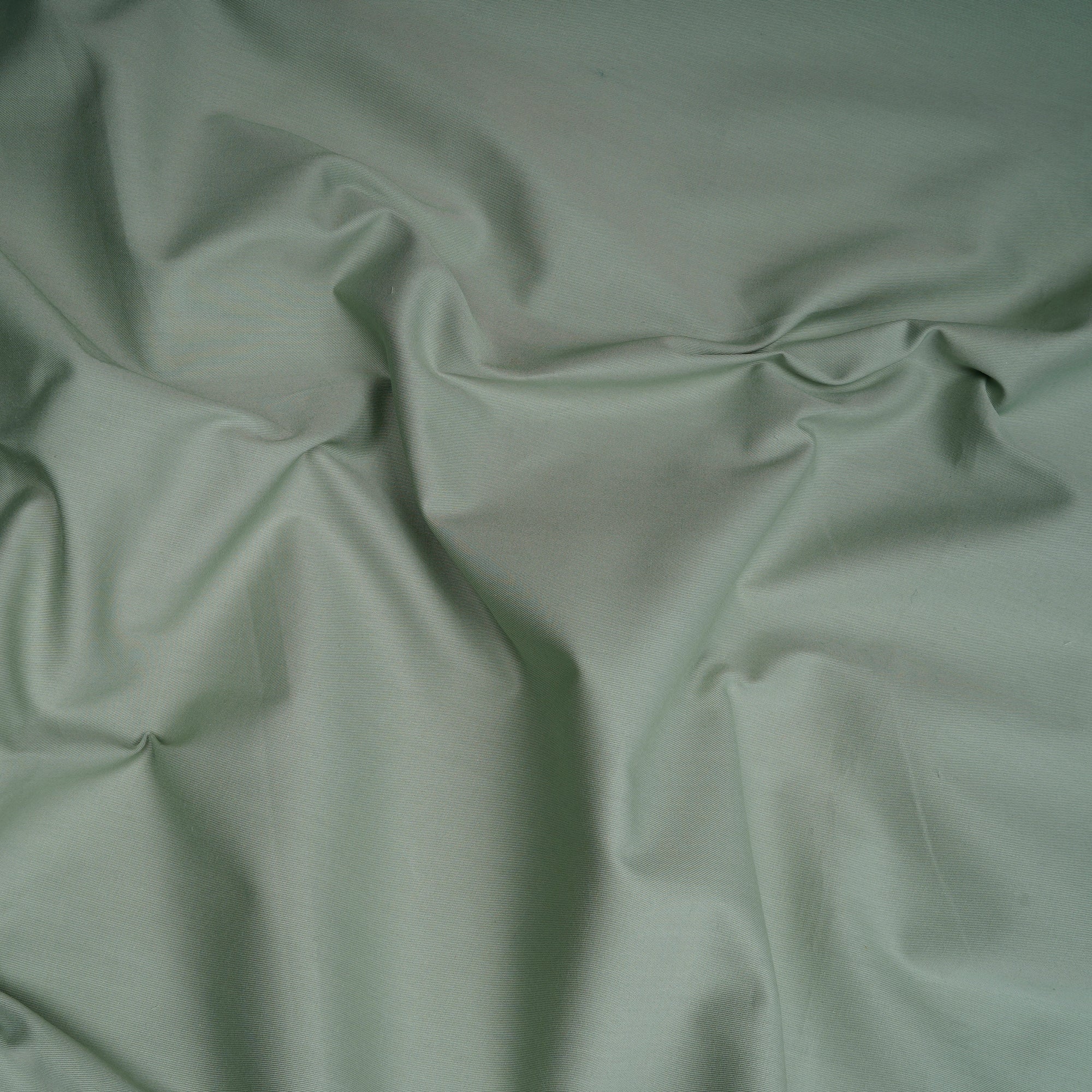 Smoke Green Mill Dyed Mill Made Premium Cotton Twill Fabric