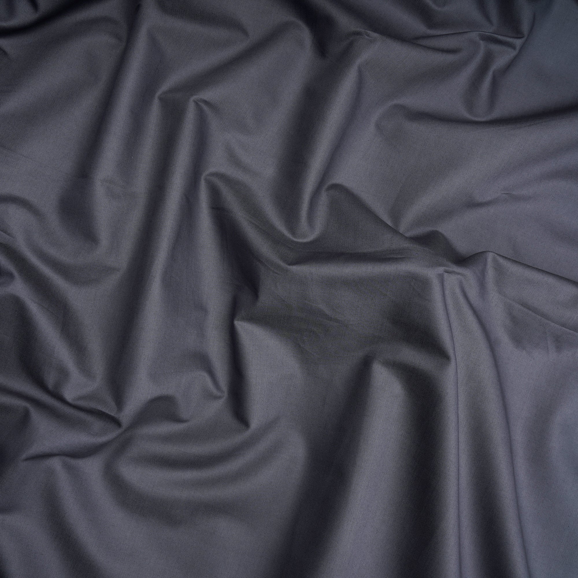 DarkGrey Mill Dyed Mill Made Premium Cotton Satin Fabric