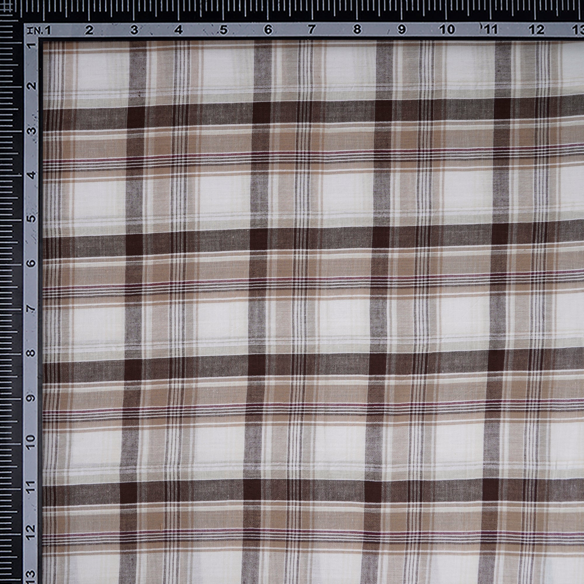 Multi Color Check Pattern Yarn Dyed Cotton Fabric