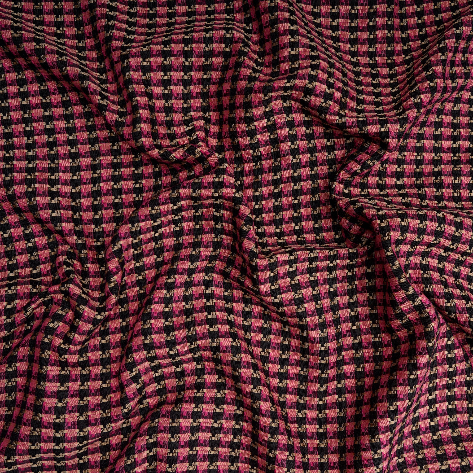 Multi Color Check Pattern Yarn Dyed Cotton Fabric