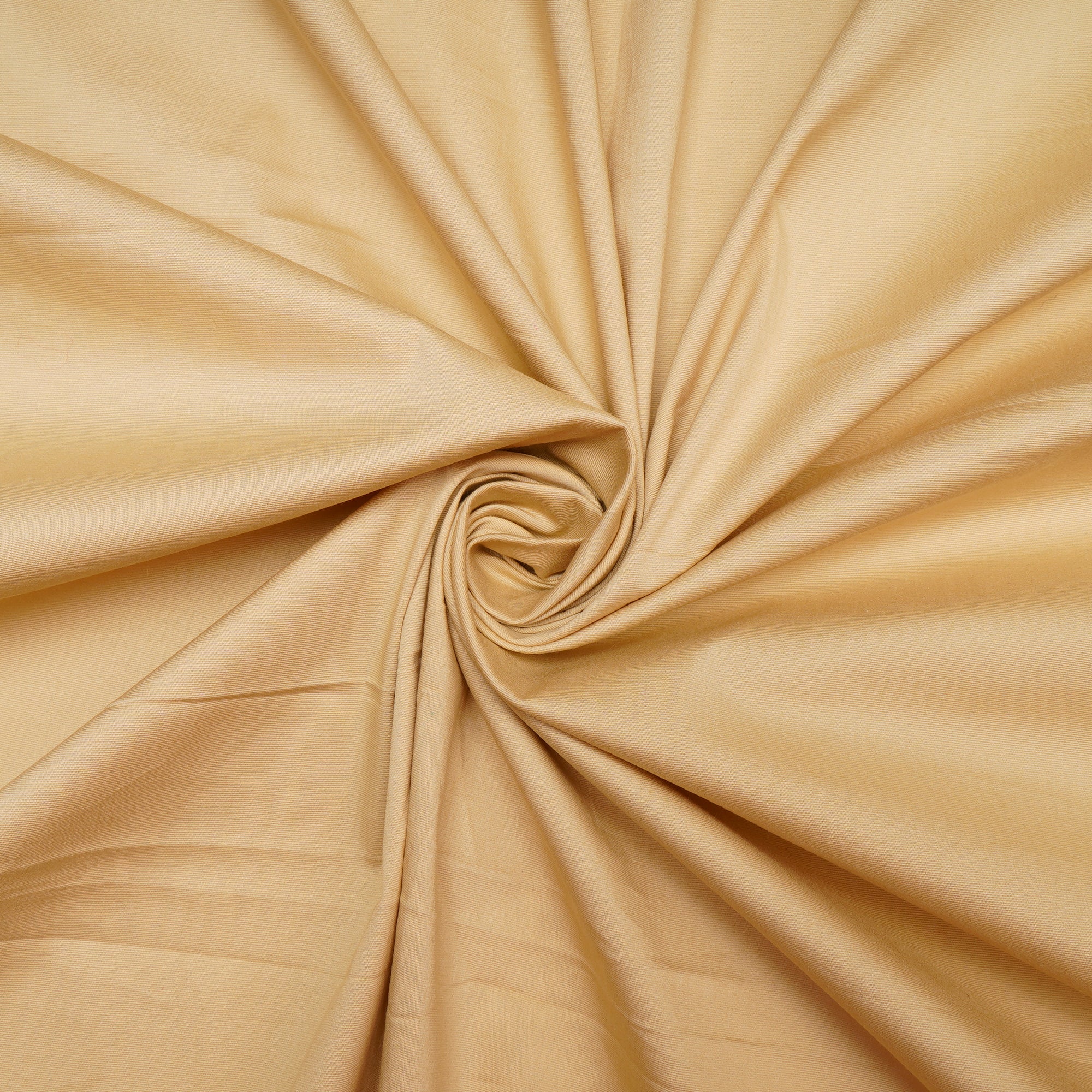 (Pre Cut 0.90 Mtr )Bronze Color Cotton Lycra Fabric