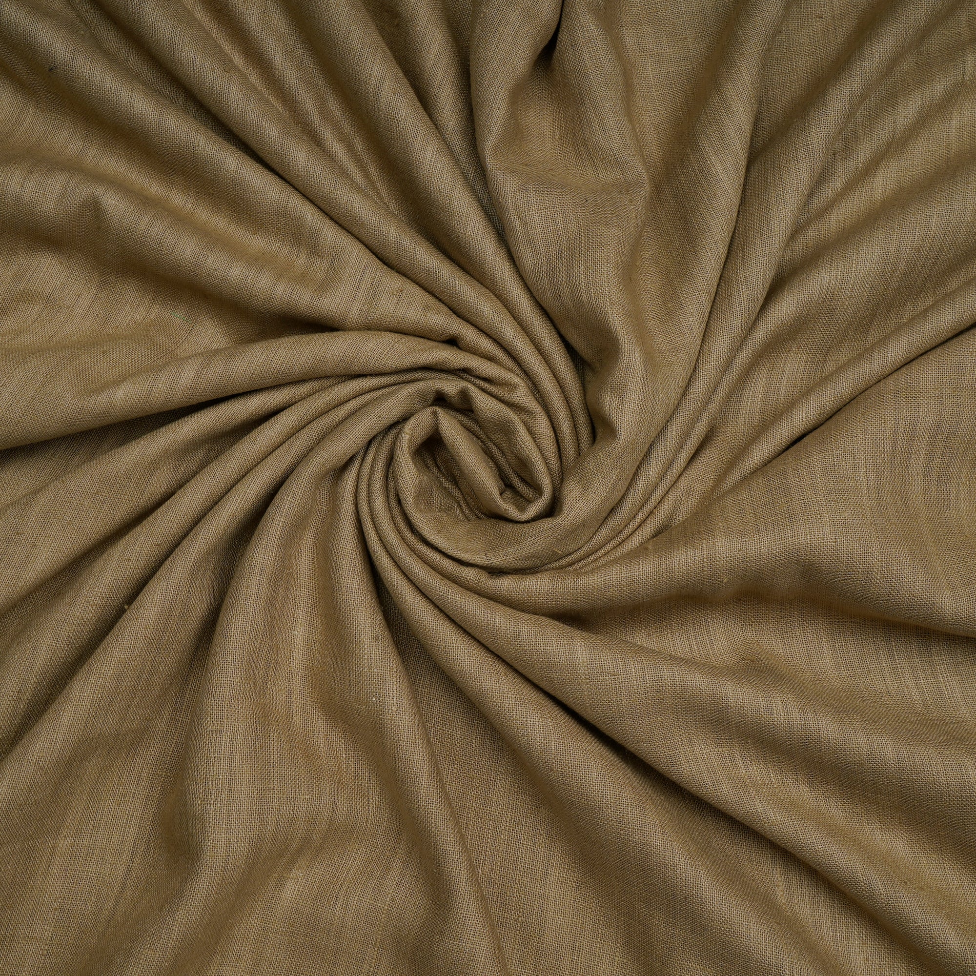 (Pre-Cut 2.80 Mtr)Beige Piece Dyed Matka Noile Silk Fabric