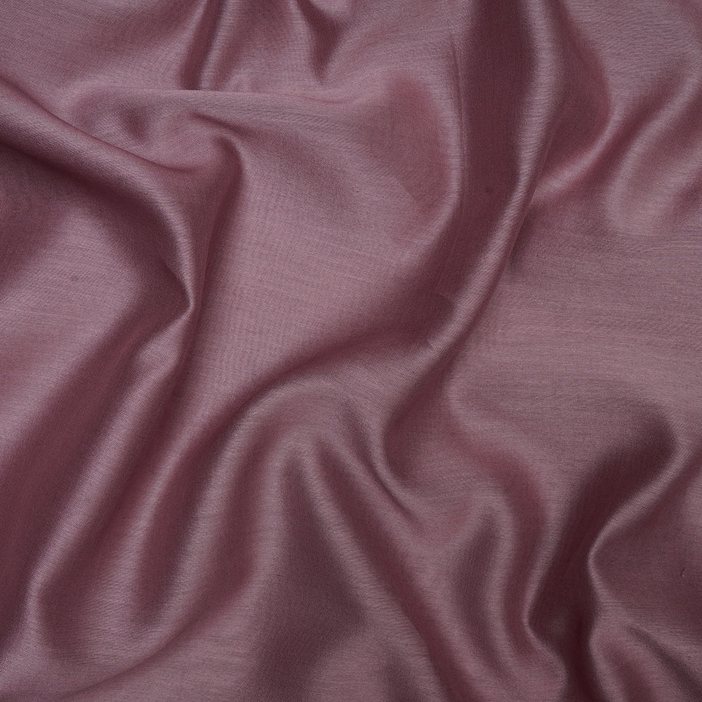 (Pre-Cut 4.00 Mtr)Purple Piece Dyed Rapier Chanderi Fabric