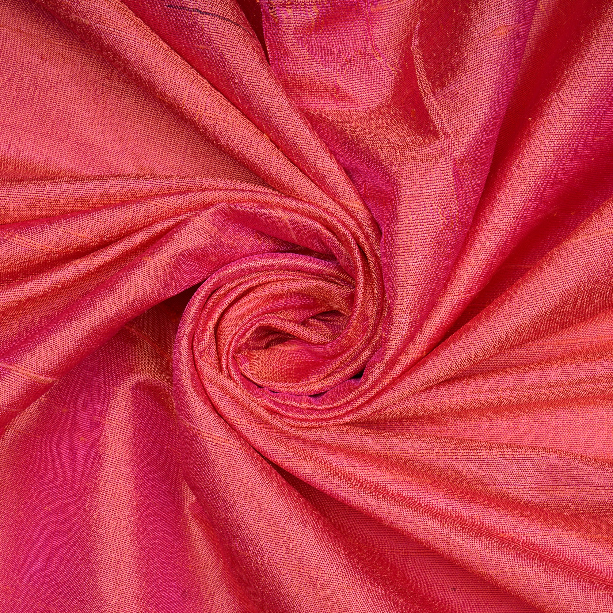 (Pre-Cut 1.70 Mtr)HoneySuckle Piece Dyed Plain Blended Silk Fabric