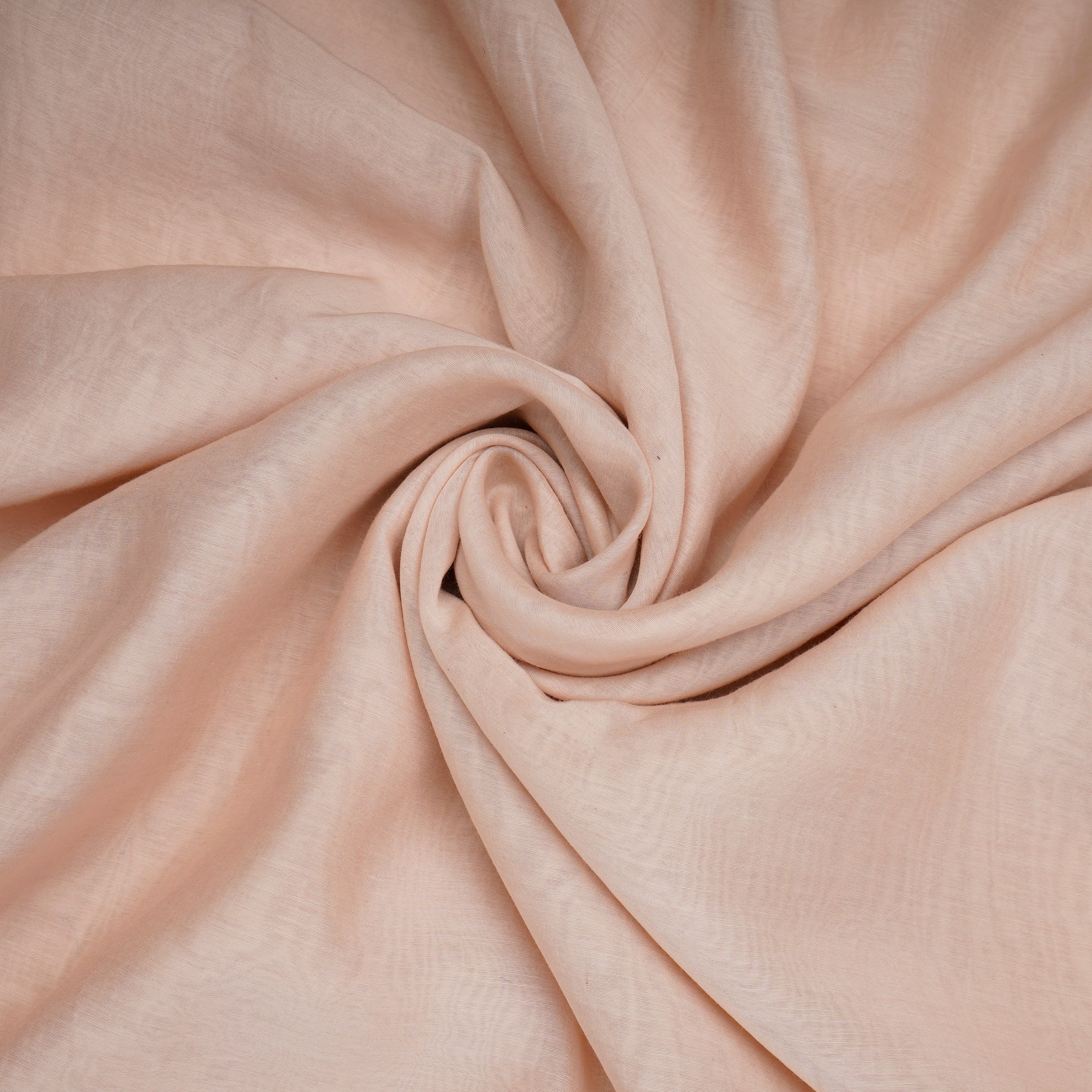 (Pre-Cut 2.35 Mtr)Pink Piece Dyed Fine Pure Chanderi Fabric