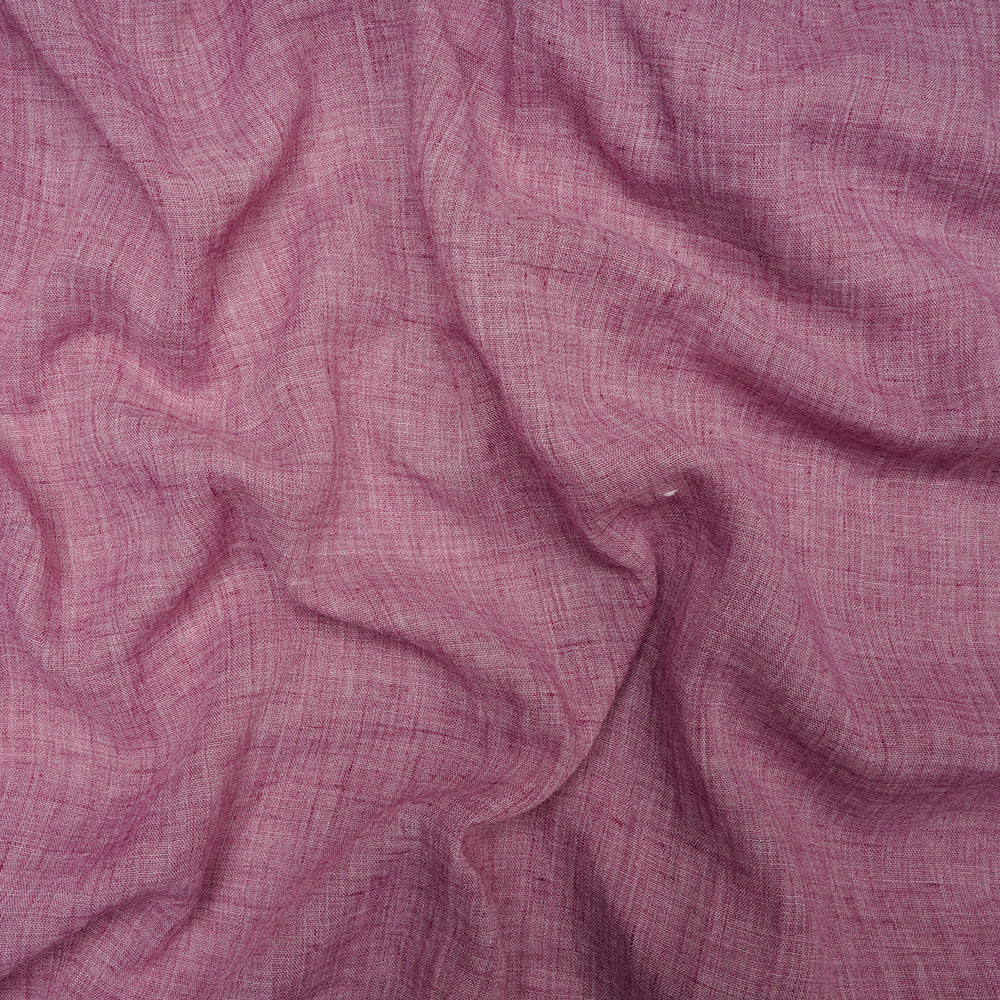 (Pre-Cut 2.50 Mtr)Pink Pearl Color Cheese Cotton Fabric