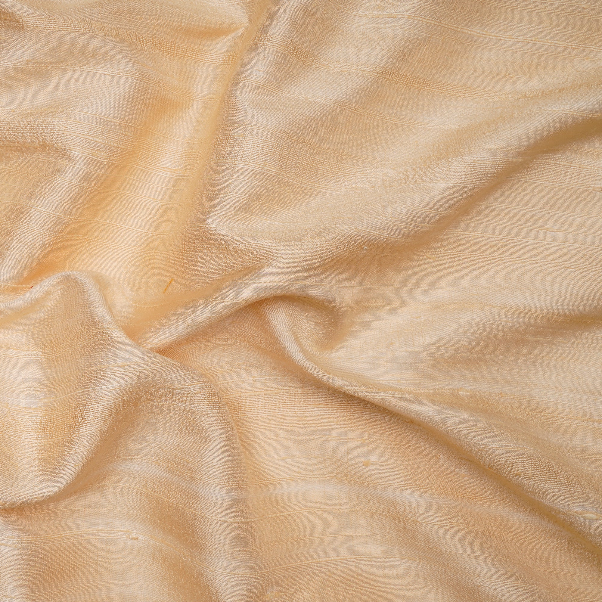 (Pre-Cut 1.30 Mtr)Cream Heavy Dupion Silk Fabric