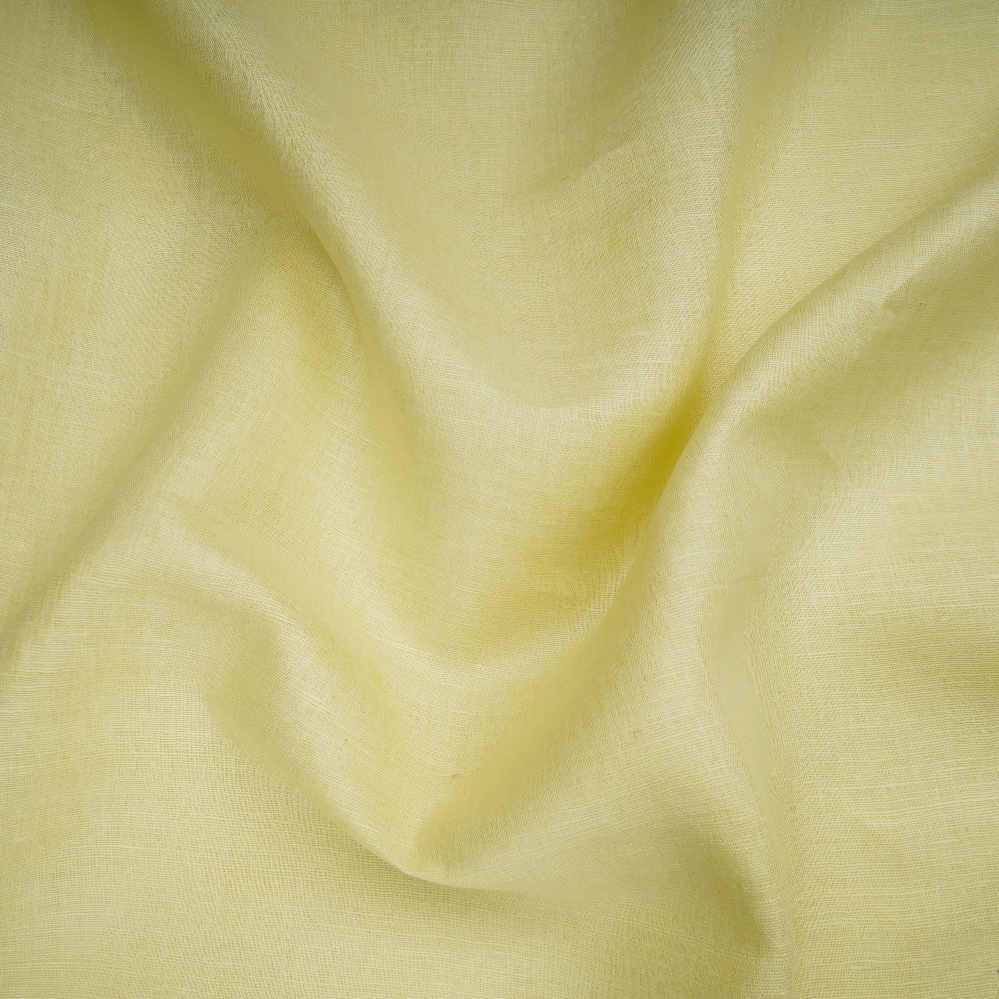 (Pre-Cut 3.65 Mtr) Lime Green Natural Matka Silk Fabric