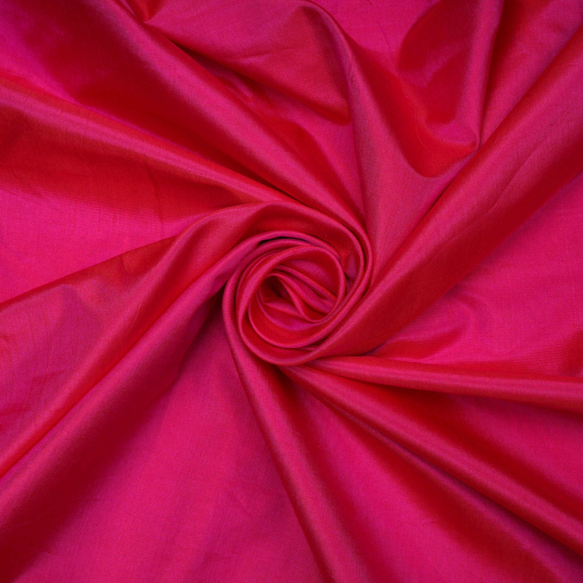 (Pre-Cut 2.80 Mtr)Pink Piece Dyed Plain Silk Fabric